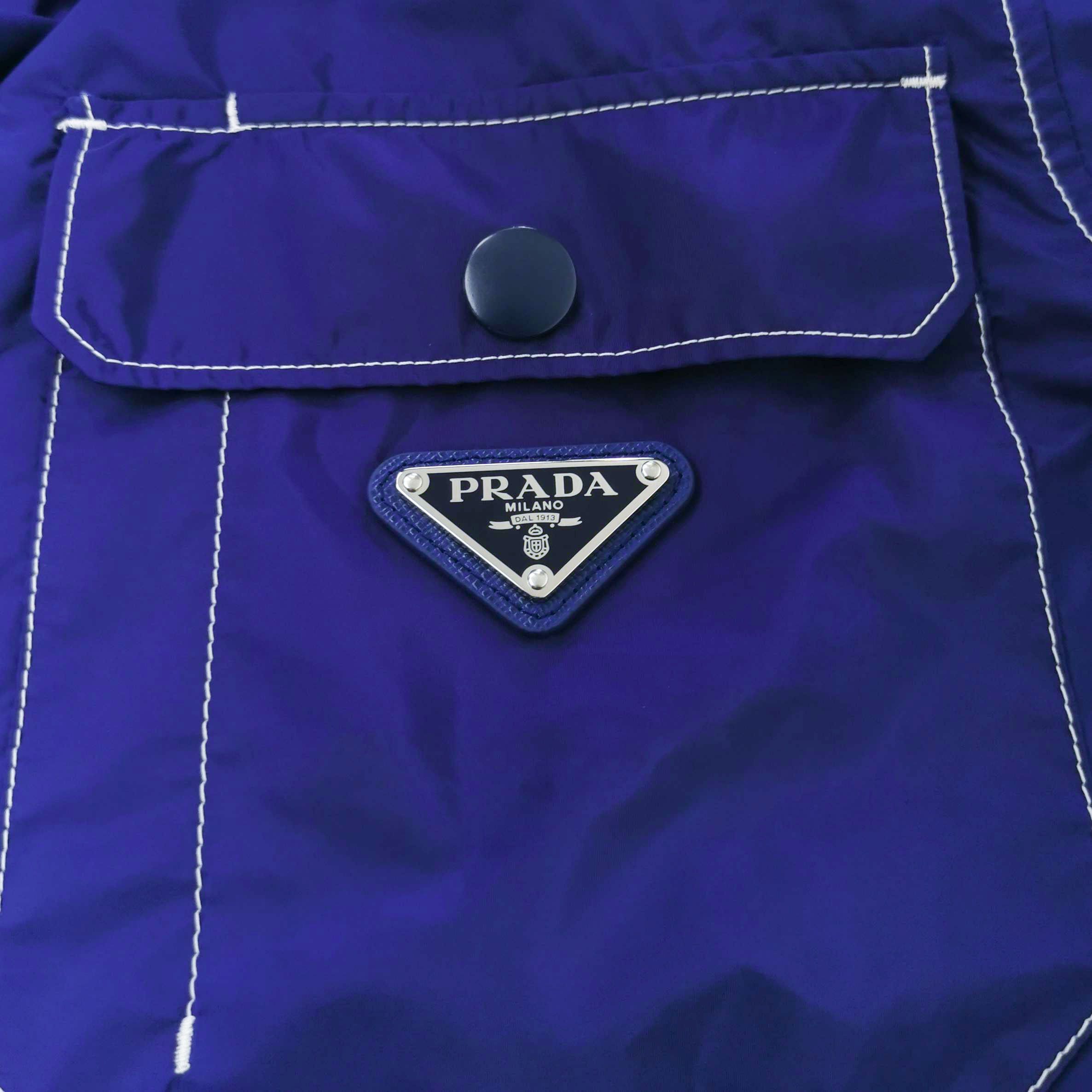 Prada Re-Nylon Logo Short Sleeve Shirt Size US XS / EU 42 / 0 - 3 Thumbnail