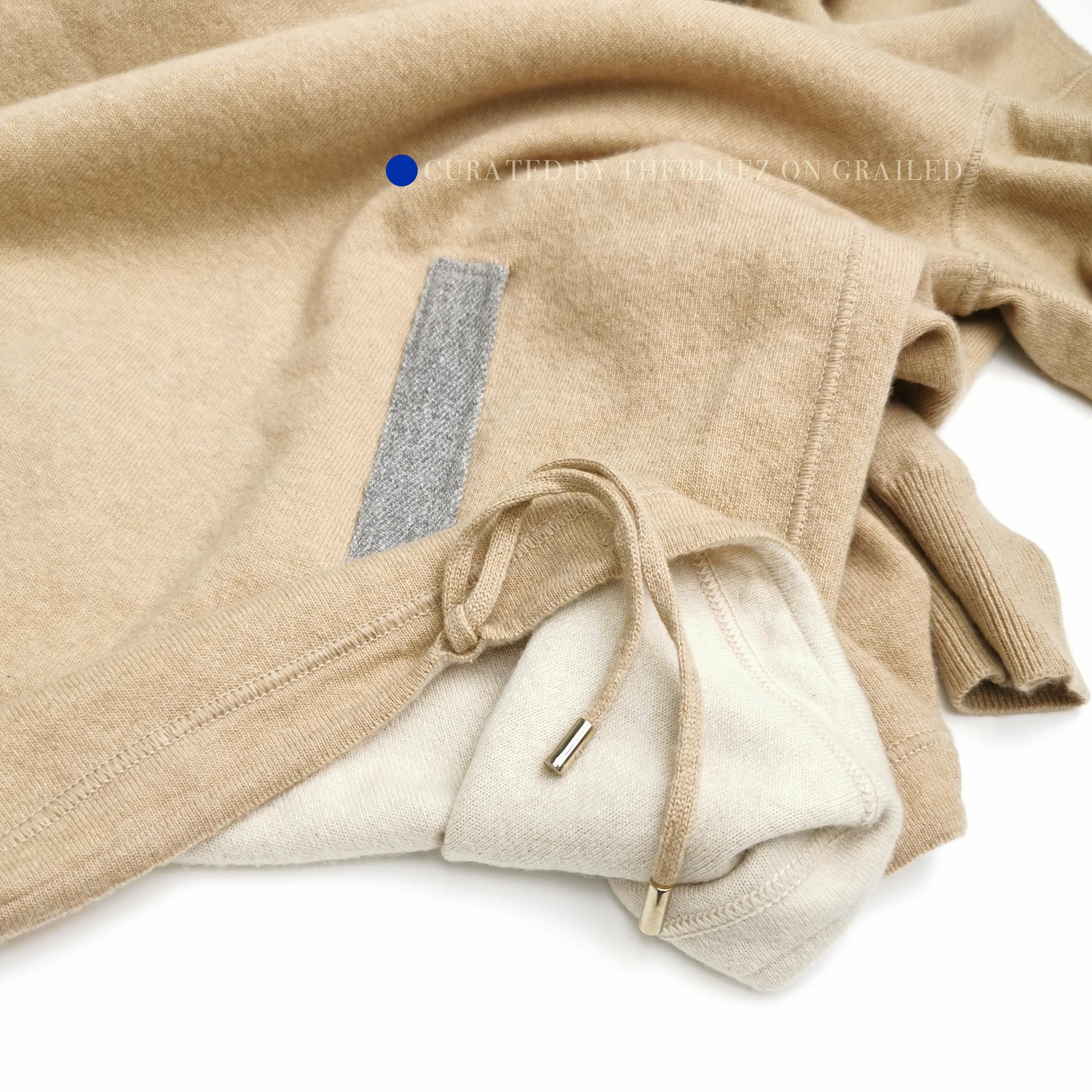 Loro Piana Cashmere Hooded Sweater in Beige Size US S / EU 44-46 / 1 - 3 Thumbnail