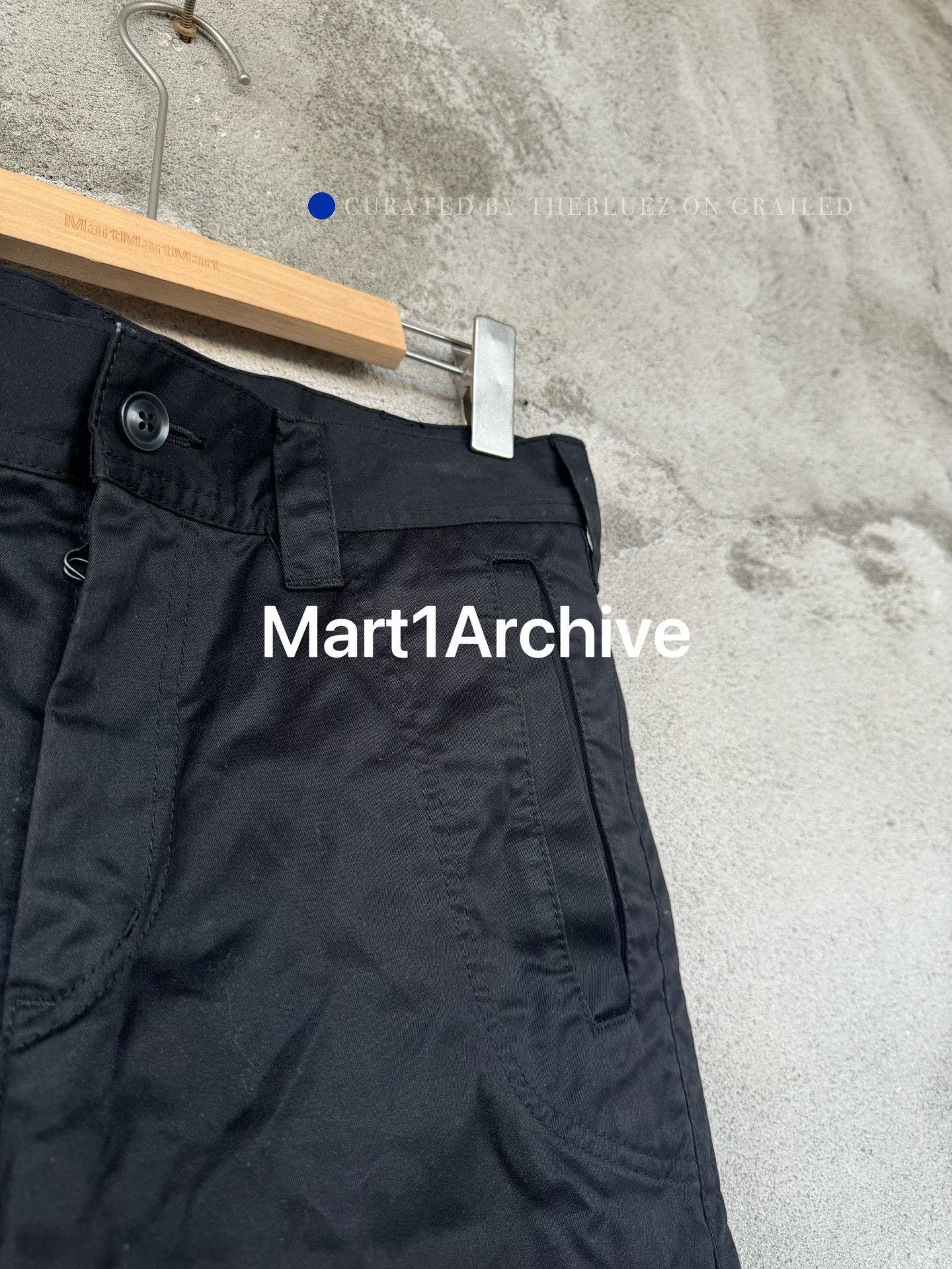 Y's Stylish Black Cargo Pants in Size 32 Size US 32 / EU 48 - 4 Thumbnail