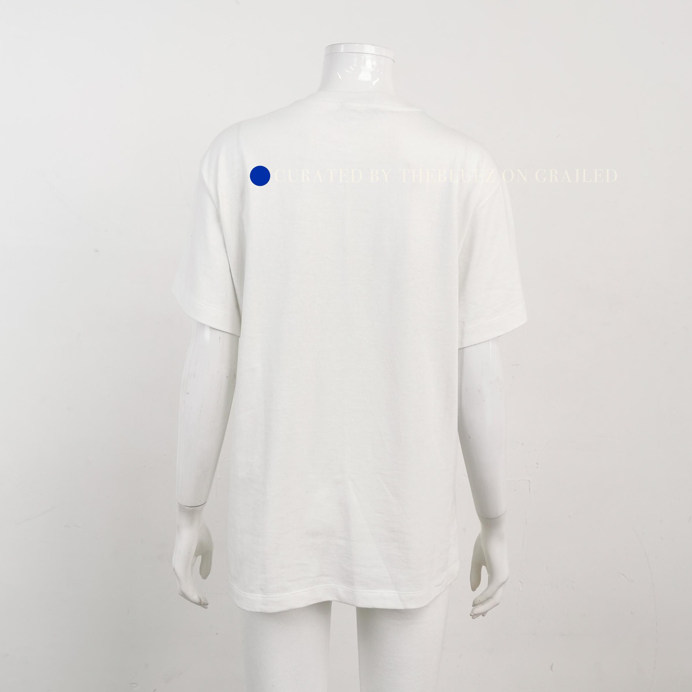 Louis Vuitton Tropical Print T-Shirt in White Size US S / EU 44-46 / 1 - 2 Thumbnail
