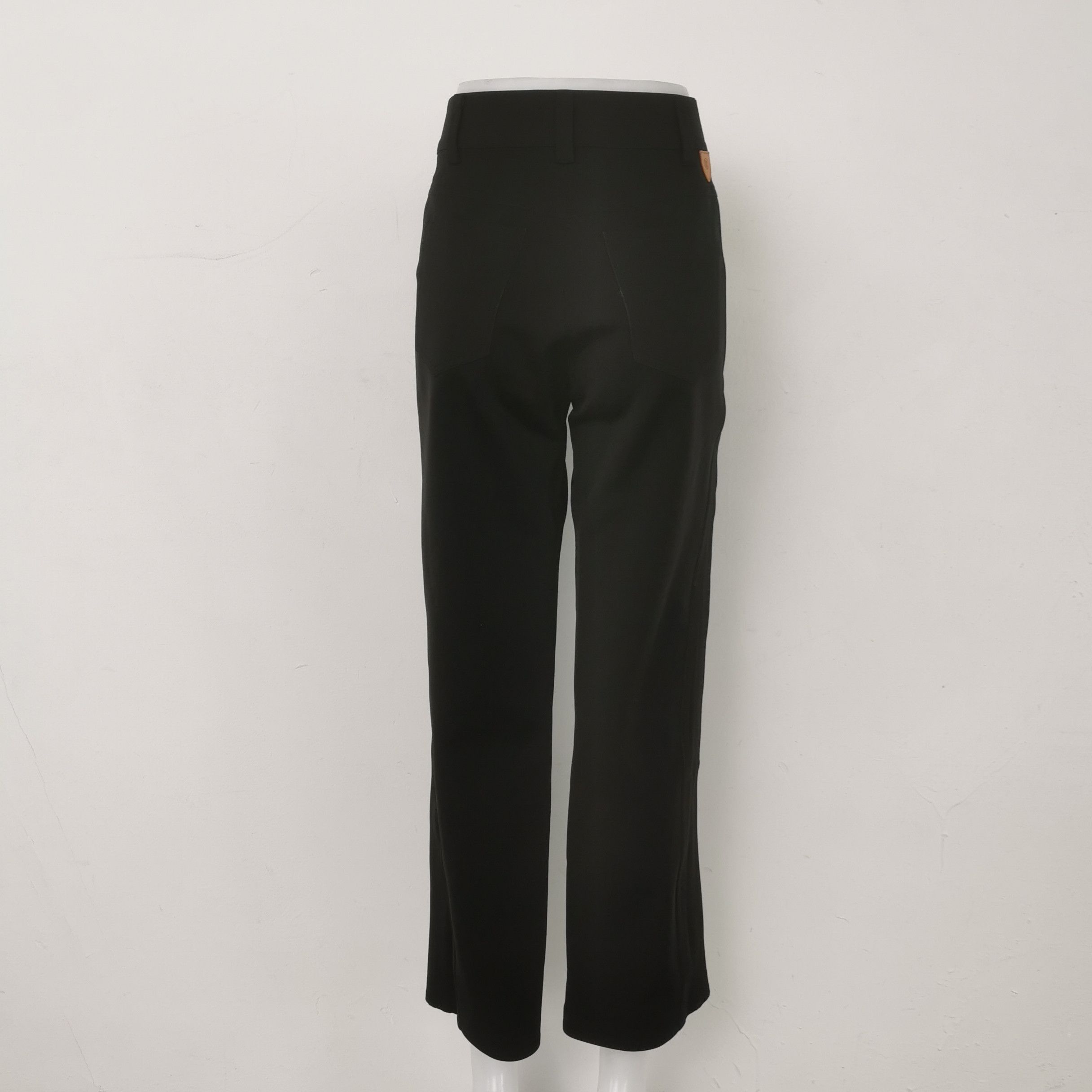 Louis Vuitton Sleek Black Casual Leather Pants Size US 32 / EU 48 - 2 Thumbnail