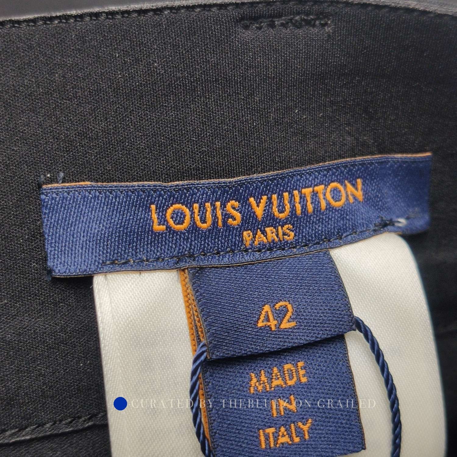 Louis Vuitton Sleek Black Casual Leather Pants Size US 32 / EU 48 - 5 Thumbnail