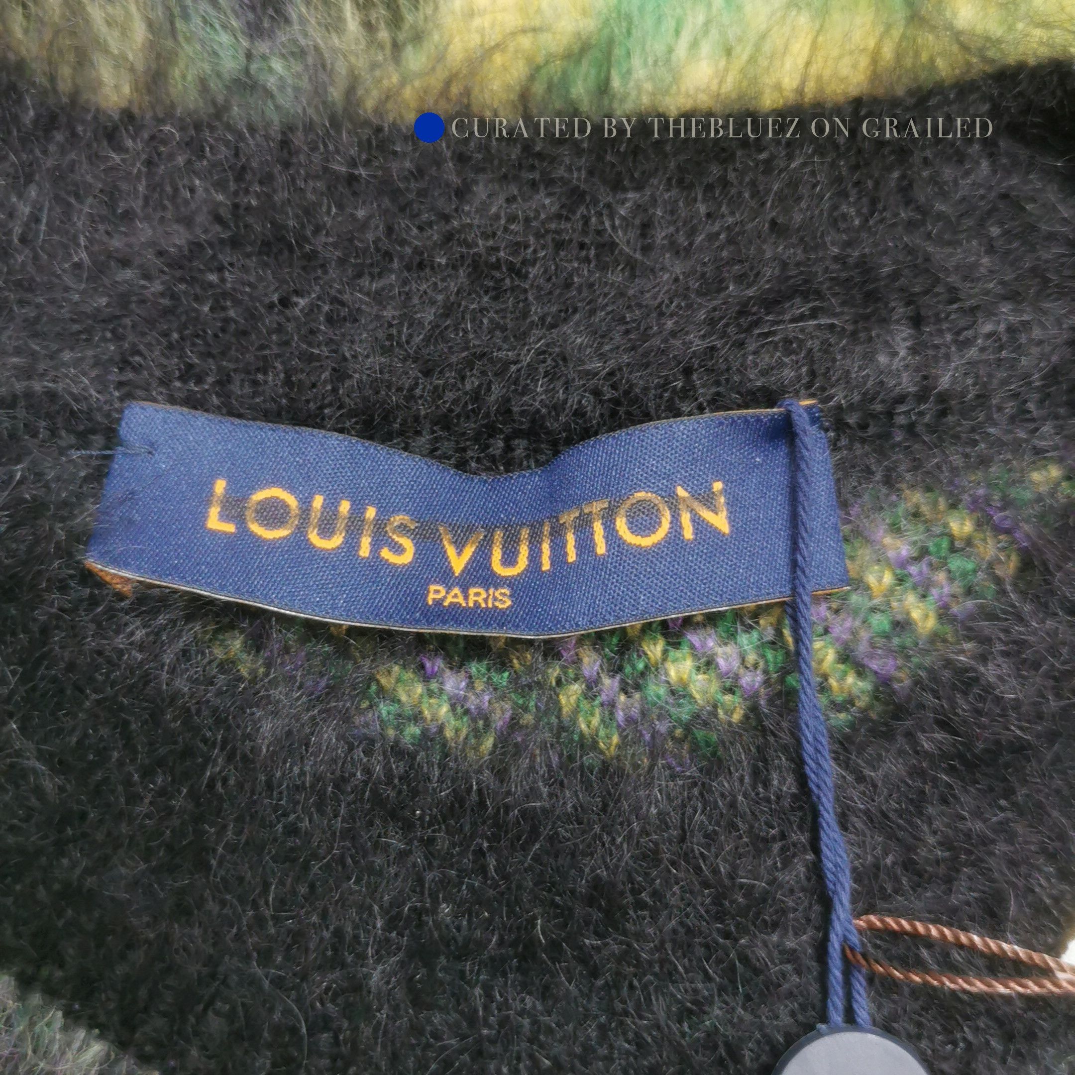 Louis Vuitton Colorful Mohair Blend Crew Neck Vest Size US S / EU 44-46 / 1 - 10 Thumbnail