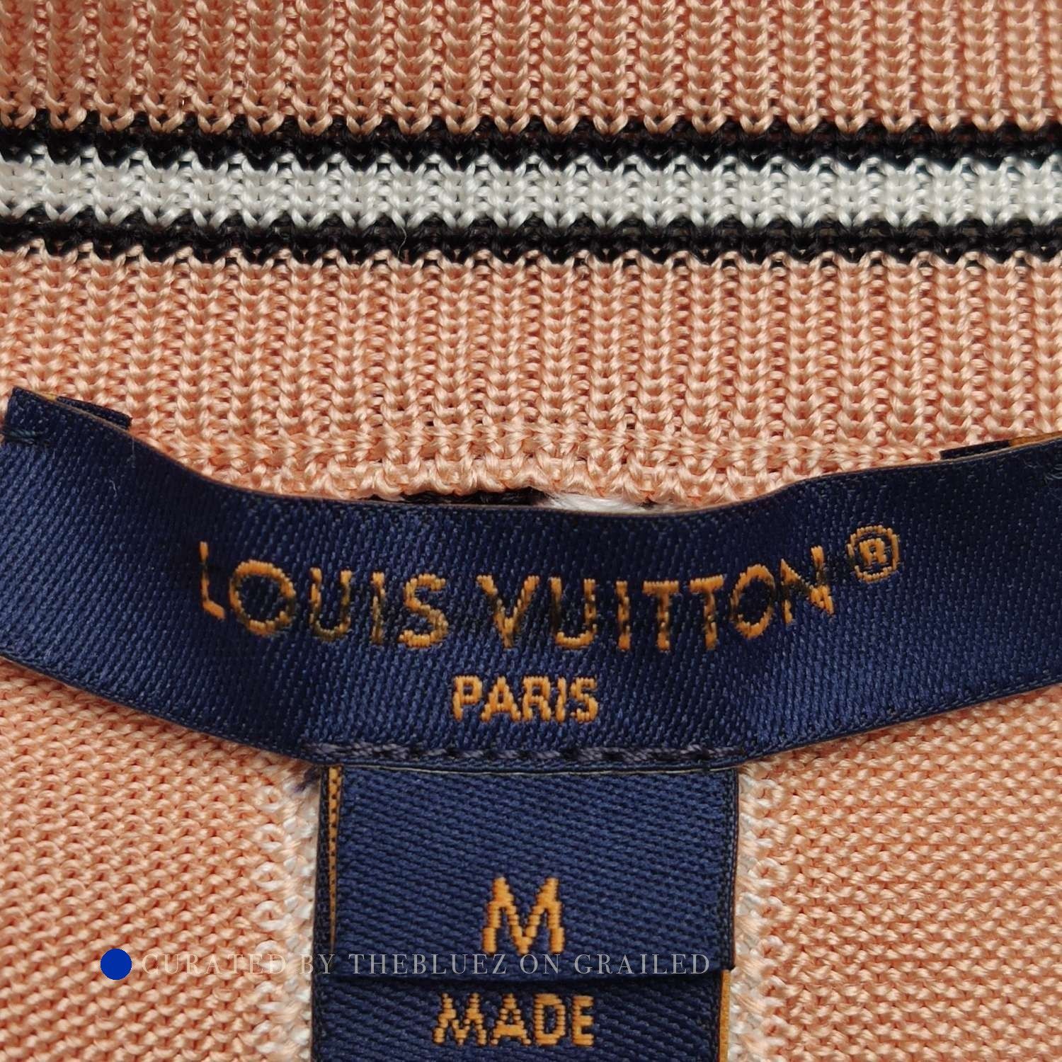 Louis Vuitton Logo Knit Sweater in Beige Size US M / EU 48-50 / 2 - 5 Thumbnail