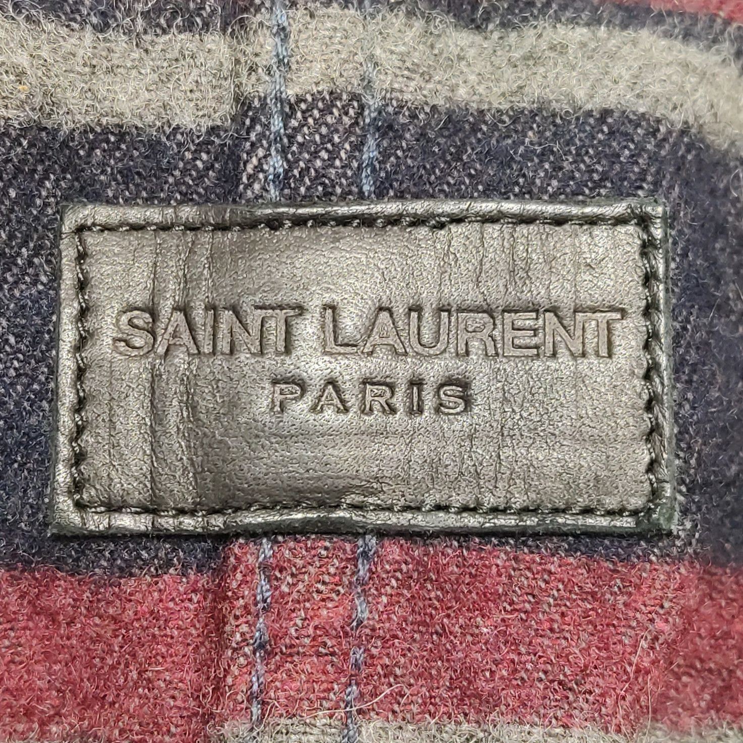 Saint Laurent Paris Faded Blue Denim Jacket in XS Size US XS / EU 42 / 0 - 5 Thumbnail