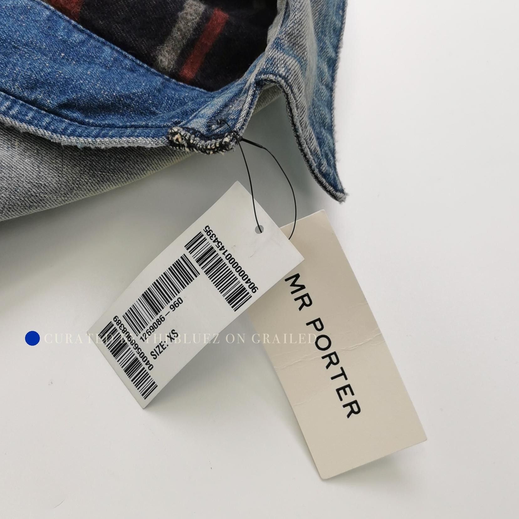 Saint Laurent Paris Faded Blue Denim Jacket in XS Size US XS / EU 42 / 0 - 4 Thumbnail