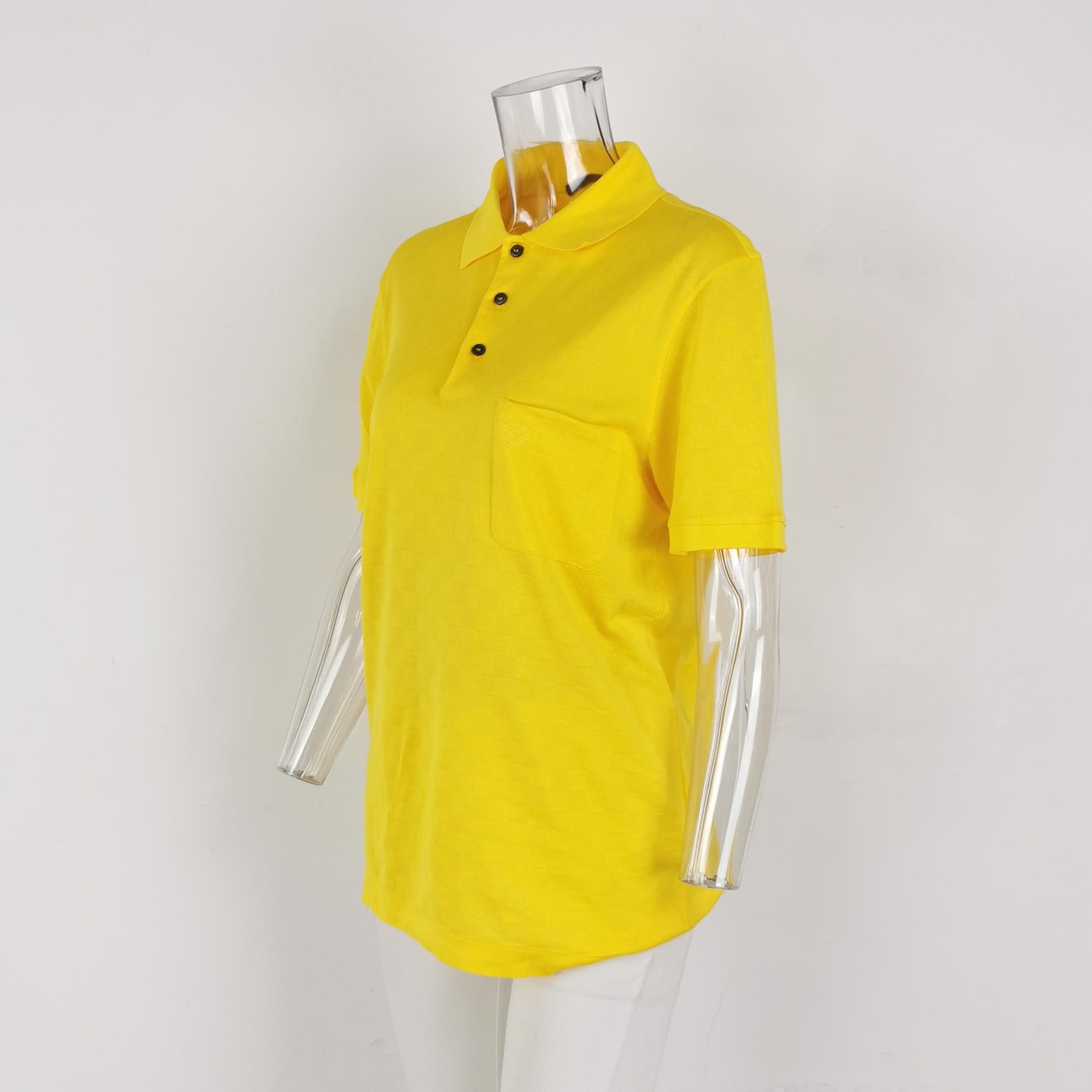 Louis Vuitton Vibrant Yellow Polo Shirt in Size M Size US M / EU 48-50 / 2 - 2 Thumbnail