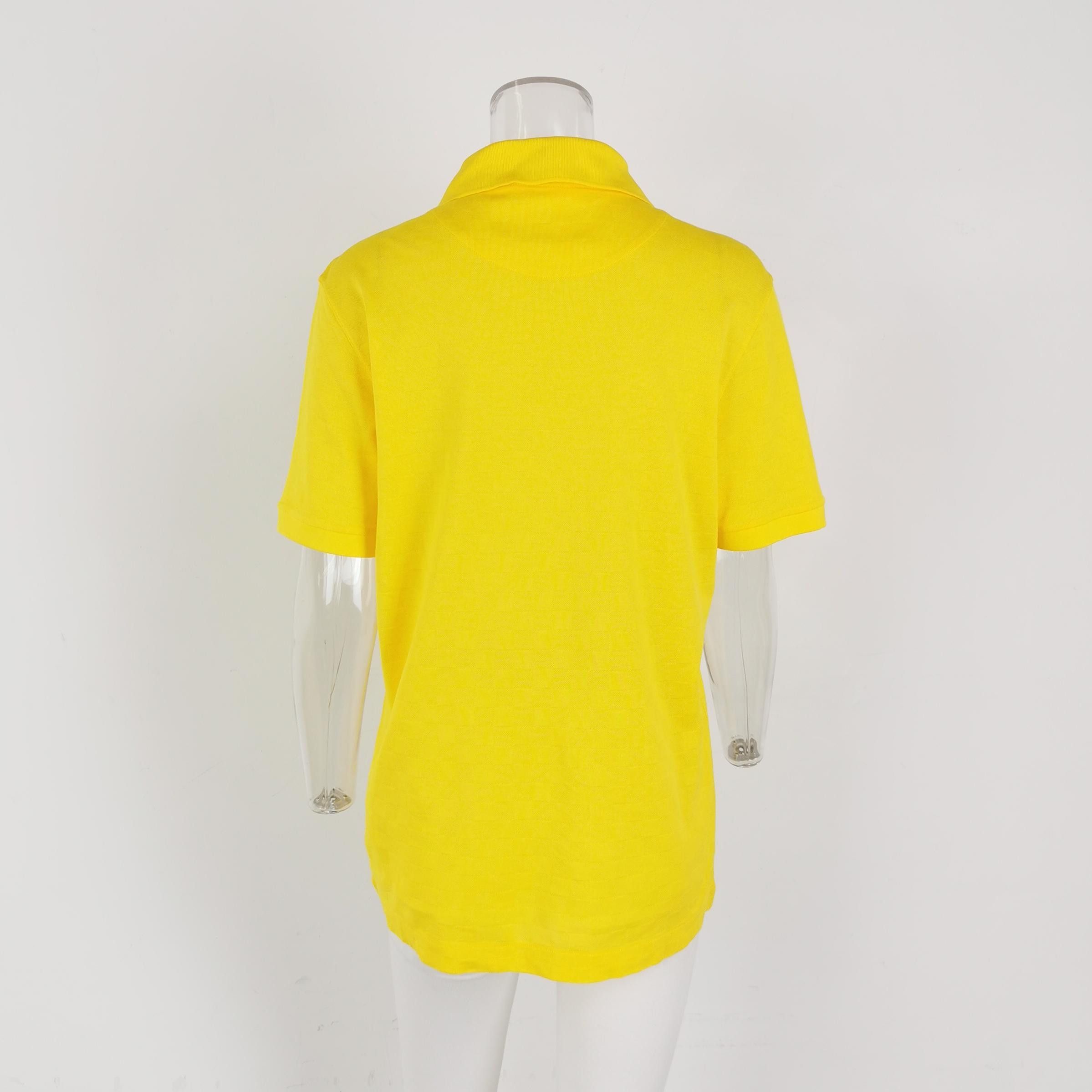 Louis Vuitton Vibrant Yellow Polo Shirt in Size M Size US M / EU 48-50 / 2 - 3 Thumbnail
