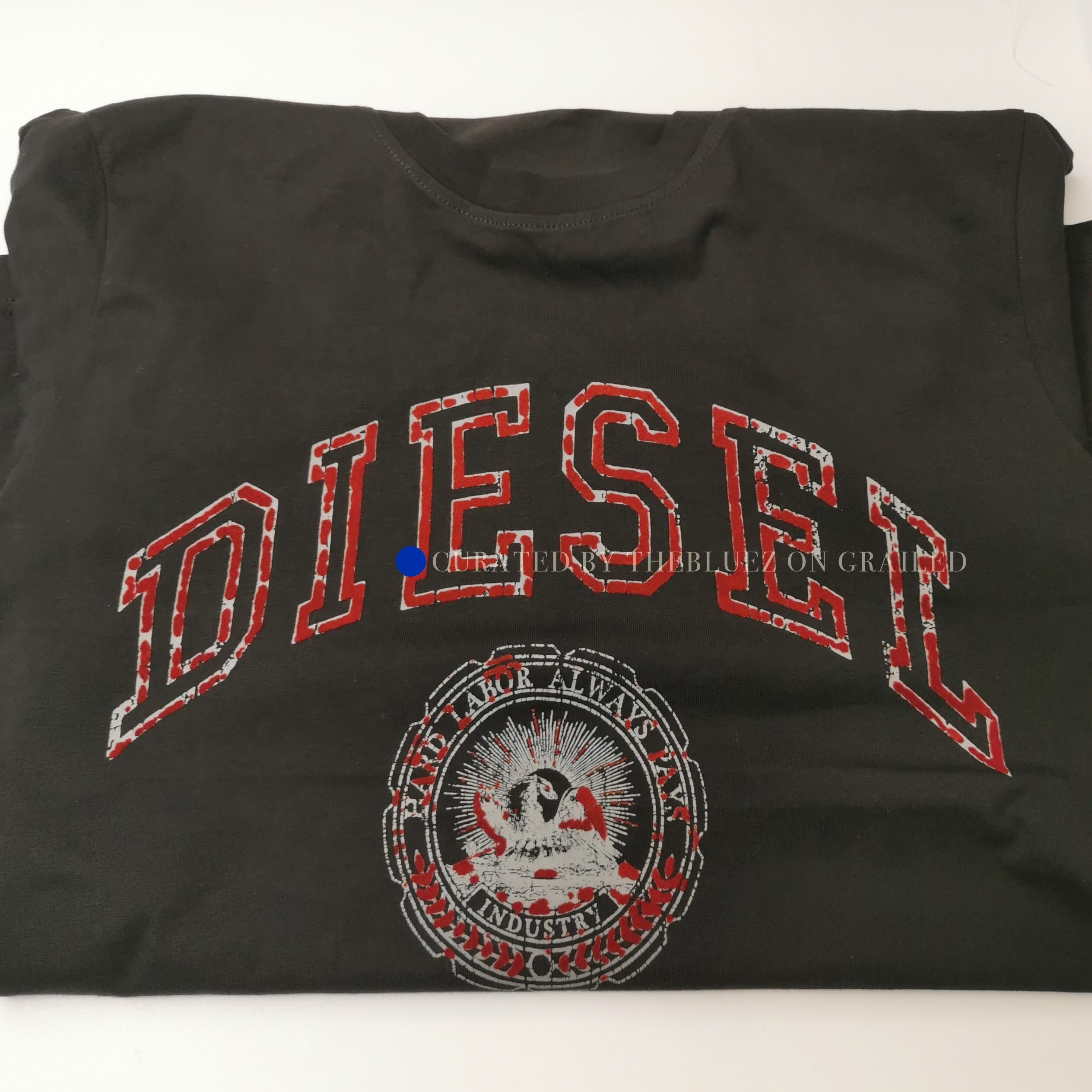 Diesel Black Logo Graphic T-Shirt in Size L Size US L / EU 52-54 / 3 - 3 Thumbnail