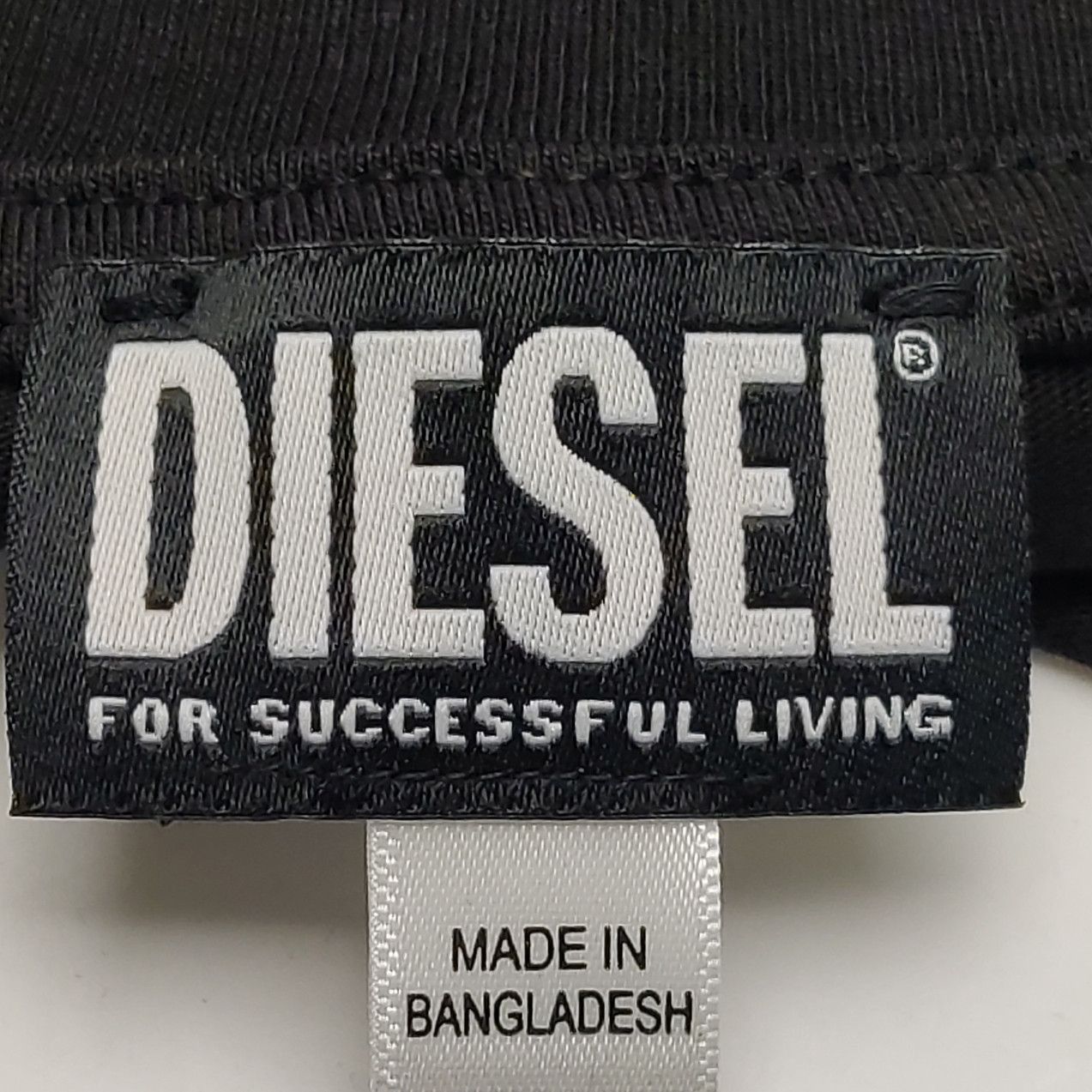 Diesel Black Logo Graphic T-Shirt in Size L Size US L / EU 52-54 / 3 - 4 Thumbnail