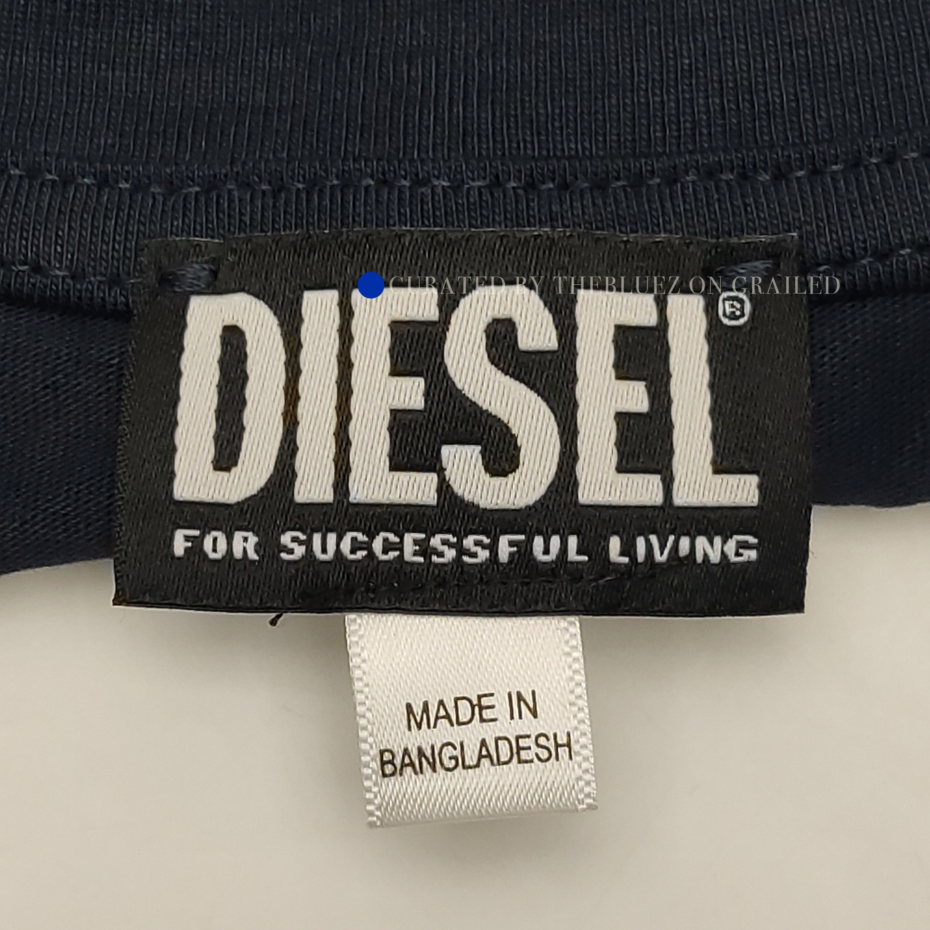 Diesel Black Graphic Logo T-Shirt in XXL Size US XXL / EU 58 / 5 - 4 Thumbnail