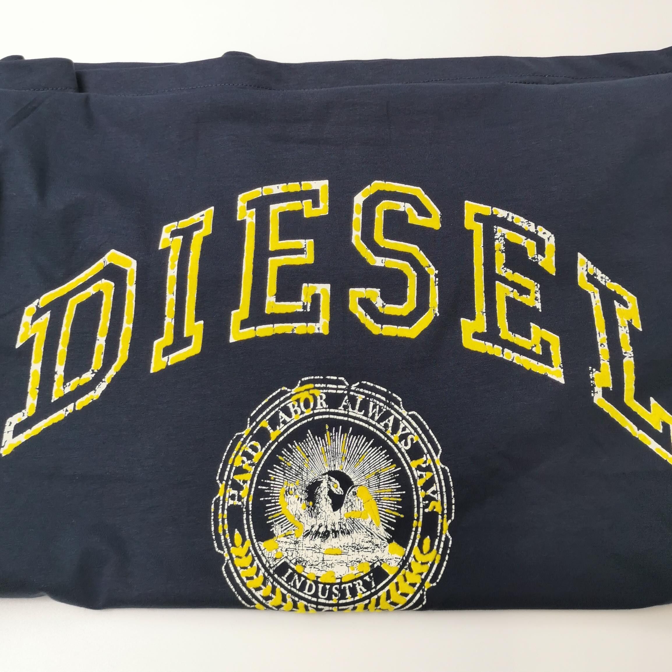 Diesel Black Graphic Logo T-Shirt in XXL Size US XXL / EU 58 / 5 - 3 Thumbnail