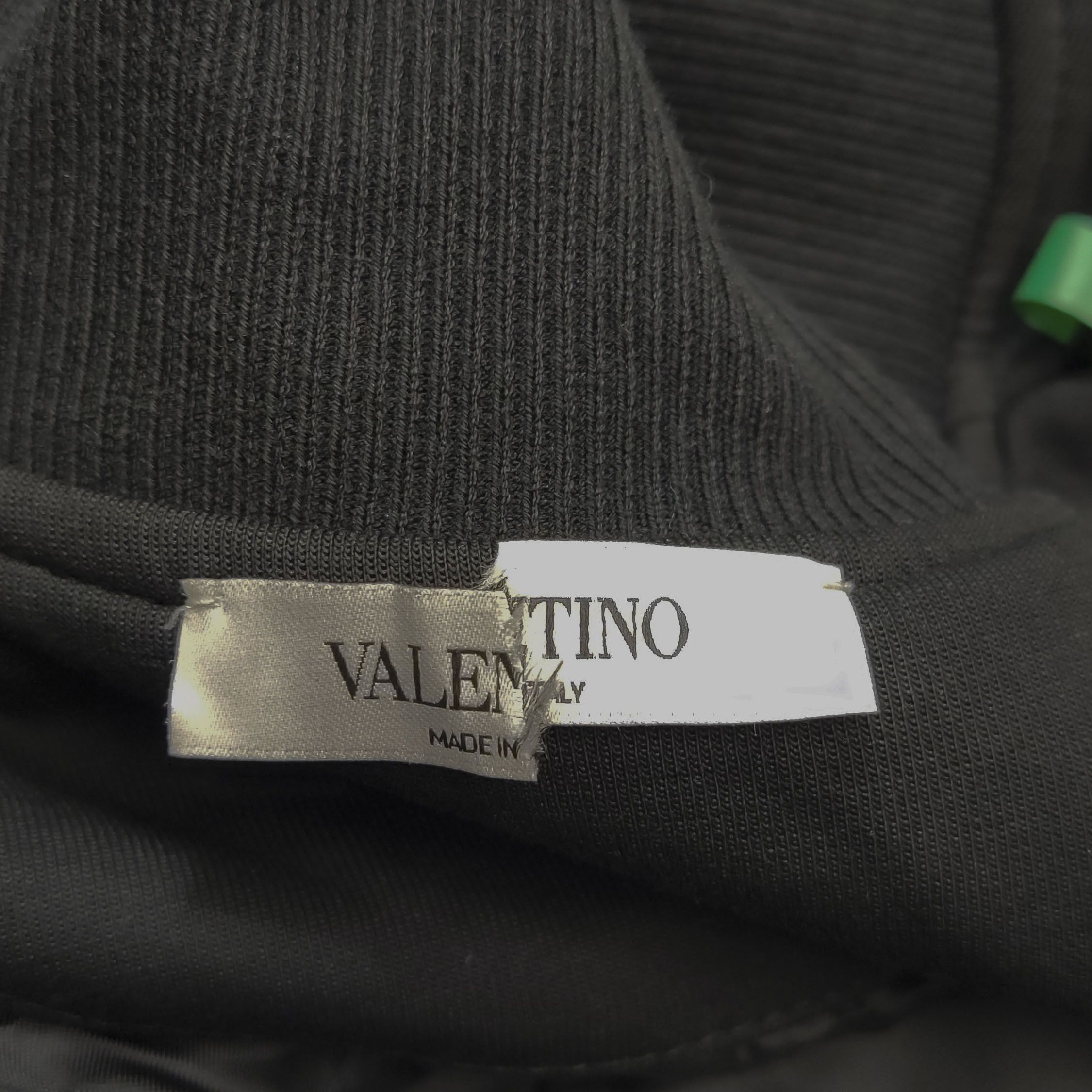 Valentino Logo Bomber Jacket in Black Size US M / EU 48-50 / 2 - 14 Thumbnail