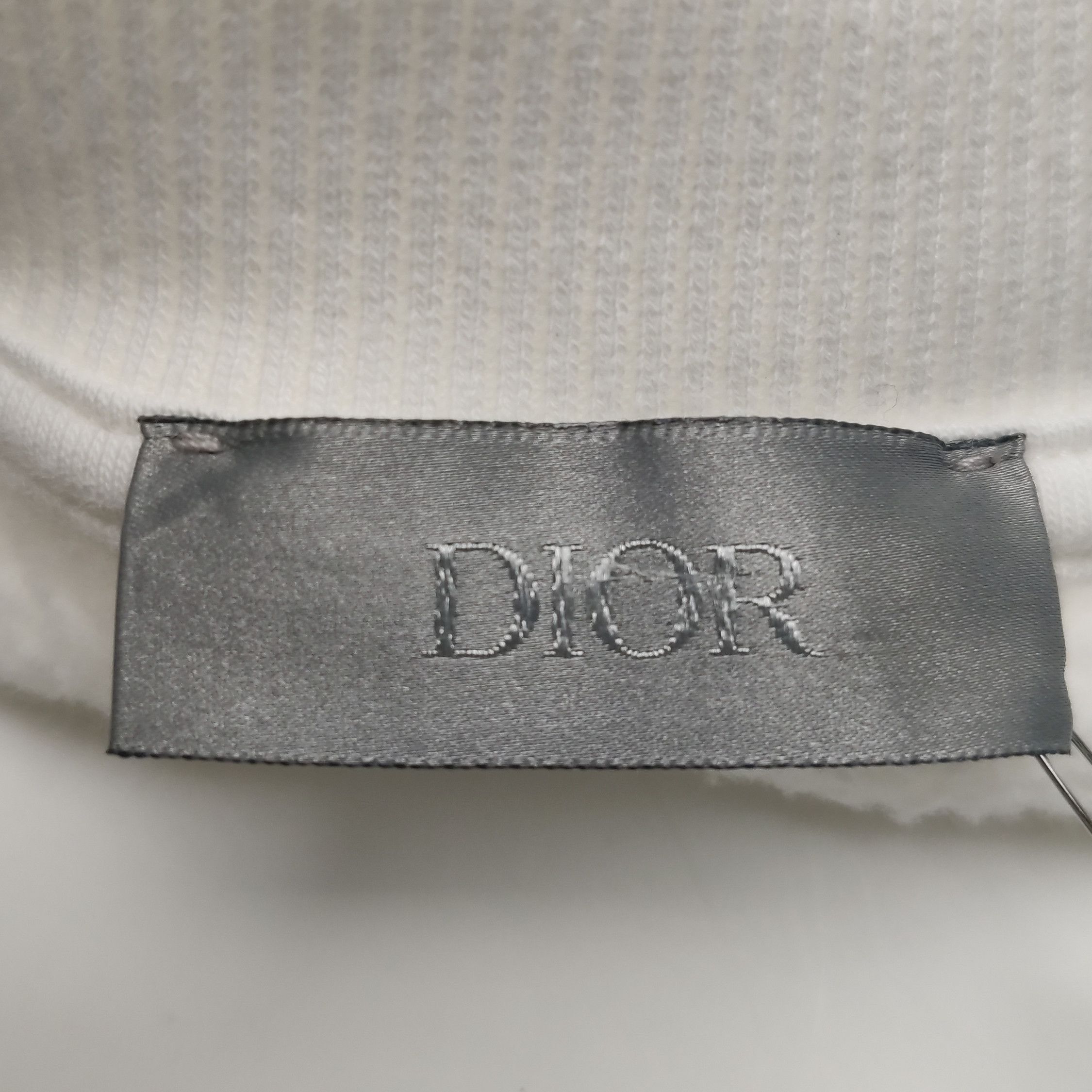 Dior Logo Embroidered White Sweatshirt Size US XS / EU 42 / 0 - 11 Thumbnail
