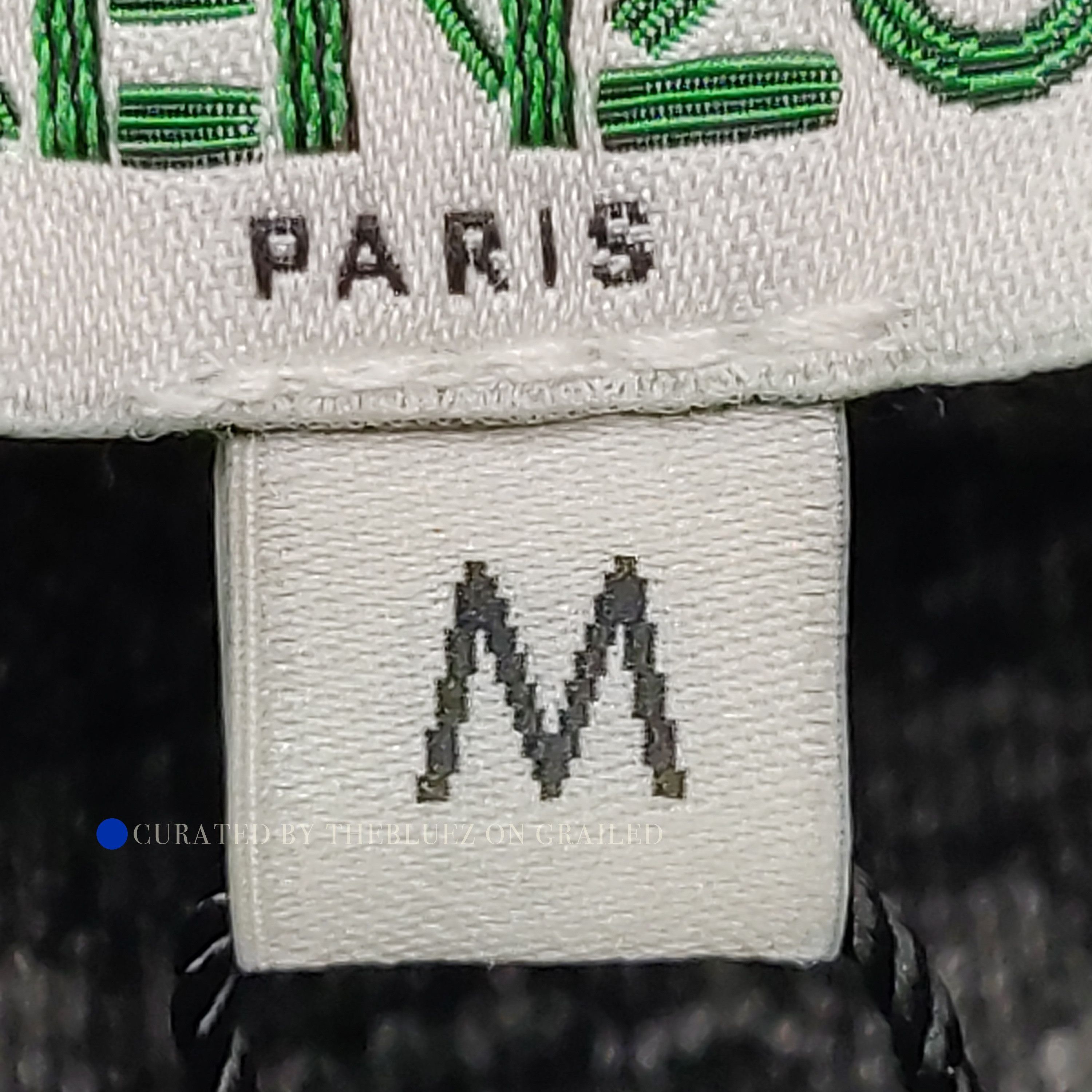 Kenzo Embroidered Black Sweatshirt in Size M Size US M / EU 48-50 / 2 - 6 Thumbnail