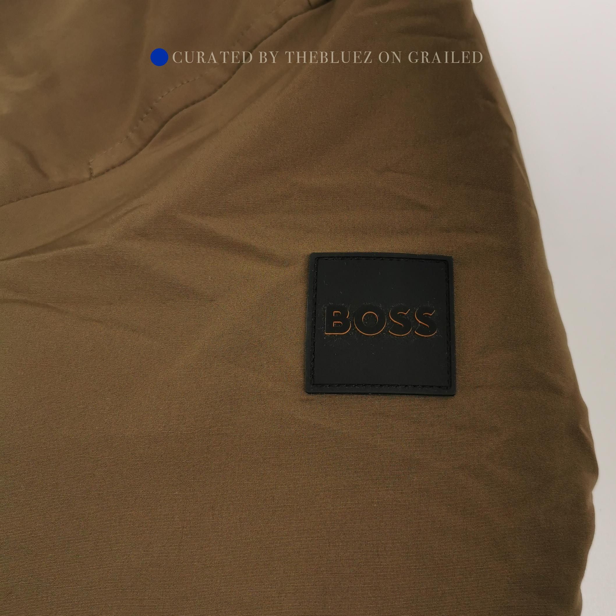 Hugo Boss Brown Puffer Coat in Size M Size US M / EU 48-50 / 2 - 3 Thumbnail