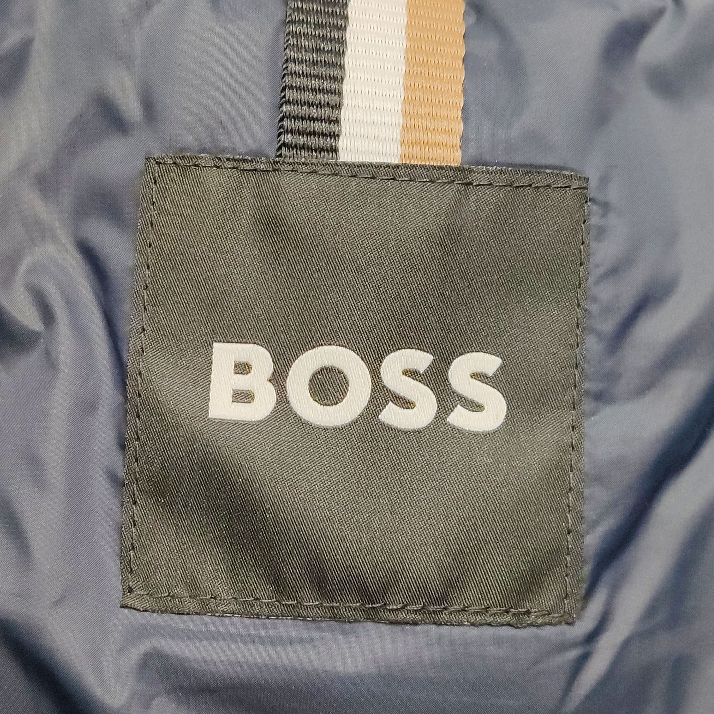 Hugo Boss Warm Hooded Down Jacket in Blue Size US L / EU 52-54 / 3 - 5 Thumbnail