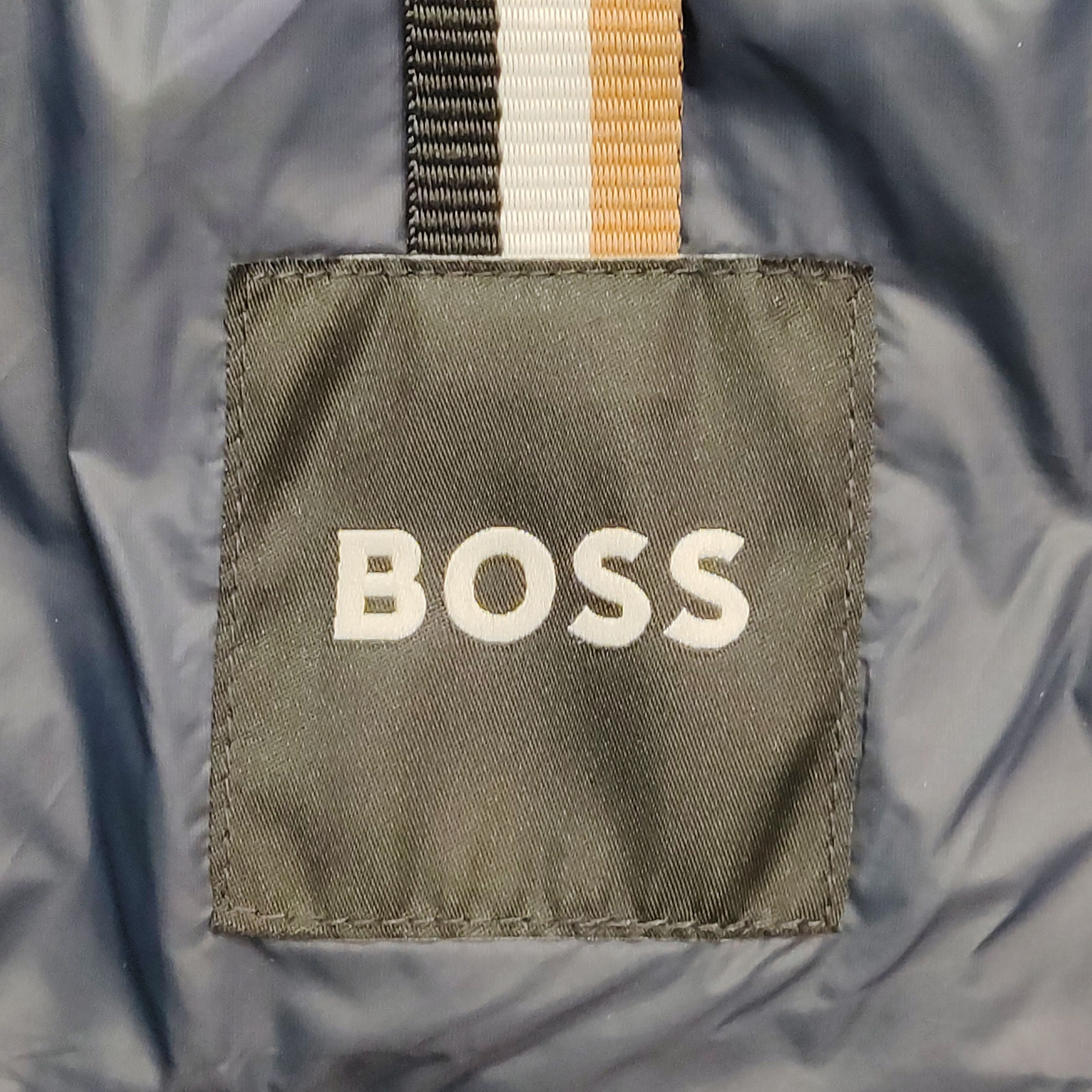 Hugo Boss Hooded Down Jacket in Blue Size US M / EU 48-50 / 2 - 5 Thumbnail