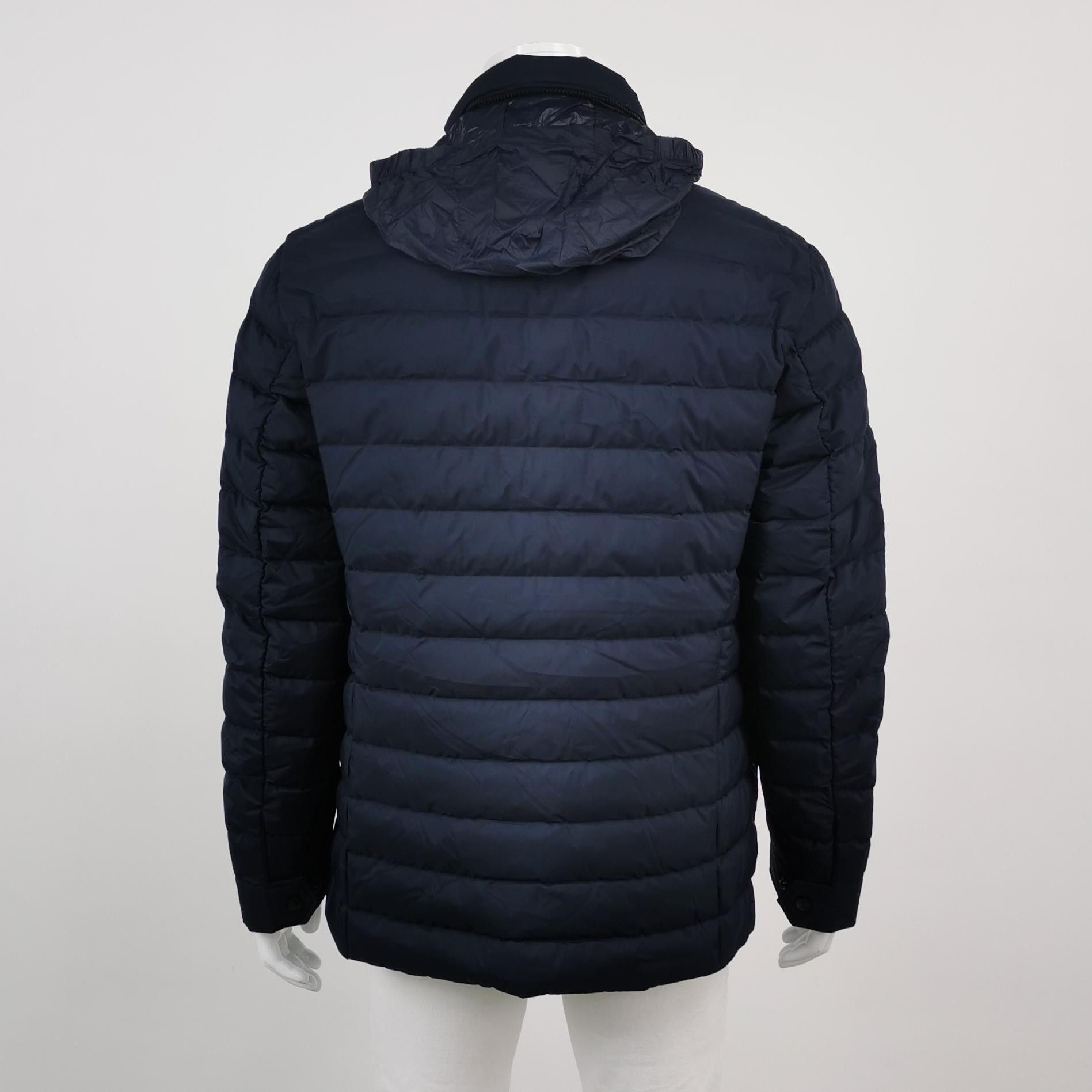 Hugo Boss Navy Hooded Down Jacket in Size M Size US M / EU 48-50 / 2 - 2 Thumbnail