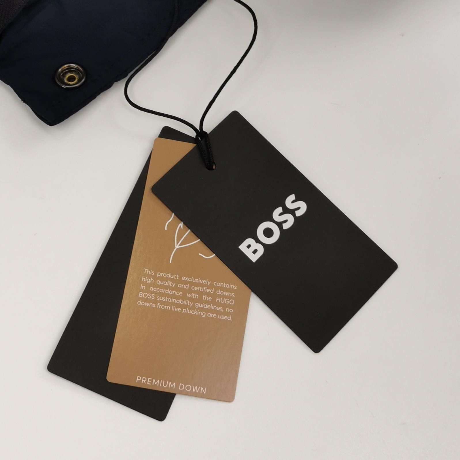 Hugo Boss Navy Hooded Down Jacket in Size M Size US M / EU 48-50 / 2 - 4 Thumbnail