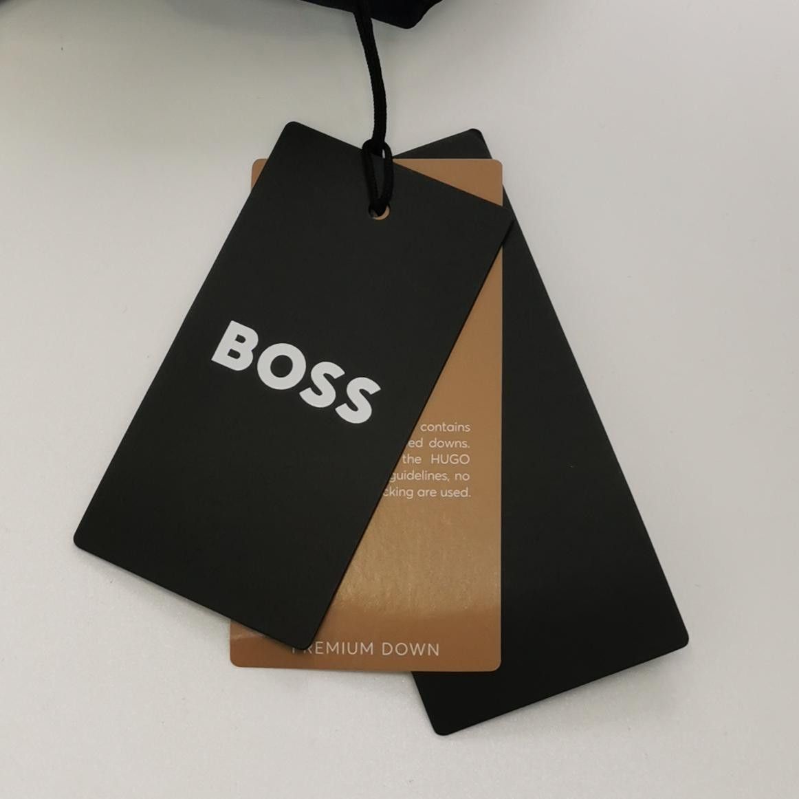 Hugo Boss Navy Hooded Down Coat Size US M / EU 48-50 / 2 - 4 Thumbnail