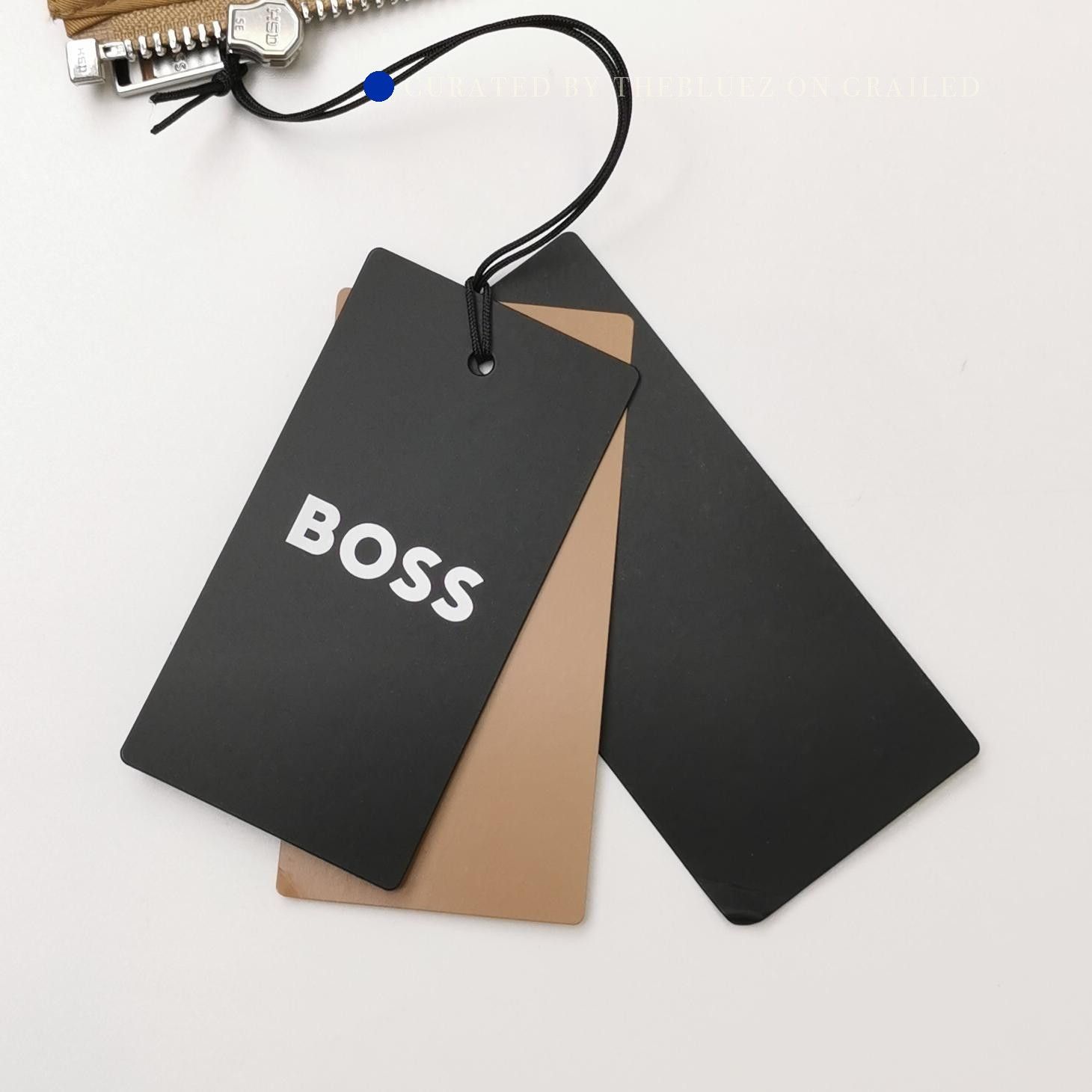 Hugo Boss Stylish Beige Bomber Jacket in Size L Size US L / EU 52-54 / 3 - 4 Thumbnail