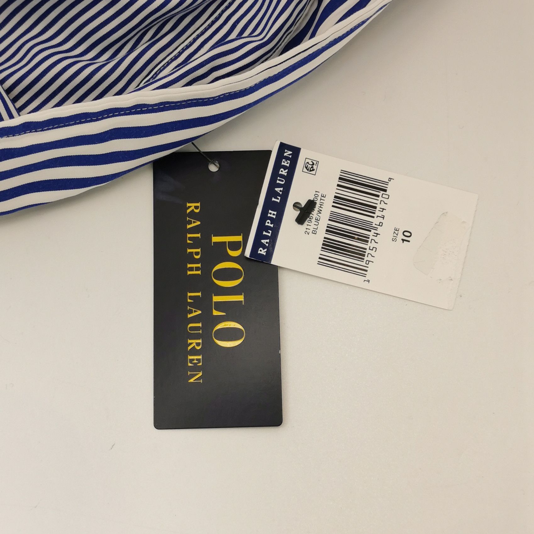 Polo Ralph Lauren Blue Striped Button Up Shirt Size L Size US L / EU 52-54 / 3 - 5 Thumbnail
