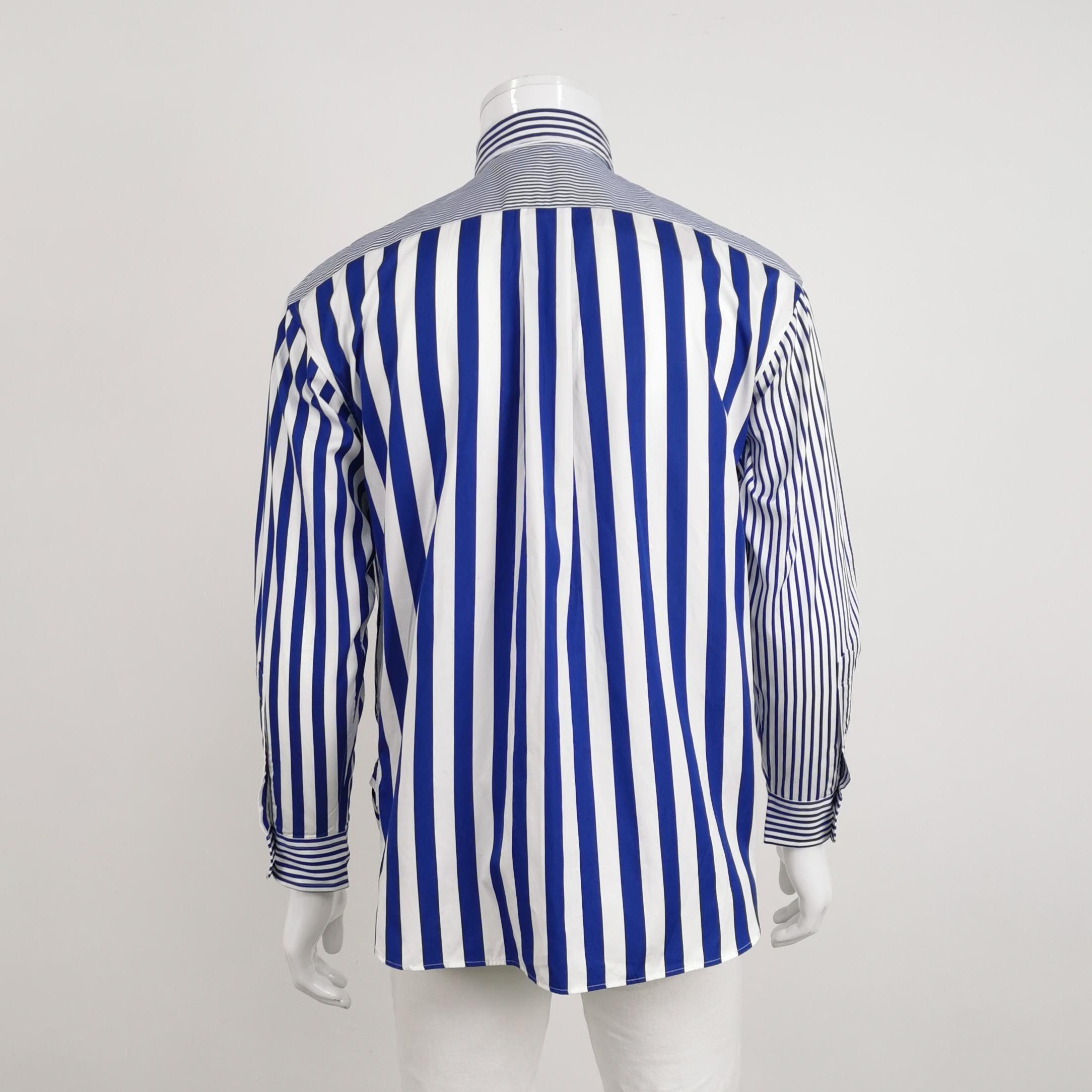 Polo Ralph Lauren Blue Striped Button Up Shirt Size L Size US L / EU 52-54 / 3 - 2 Thumbnail