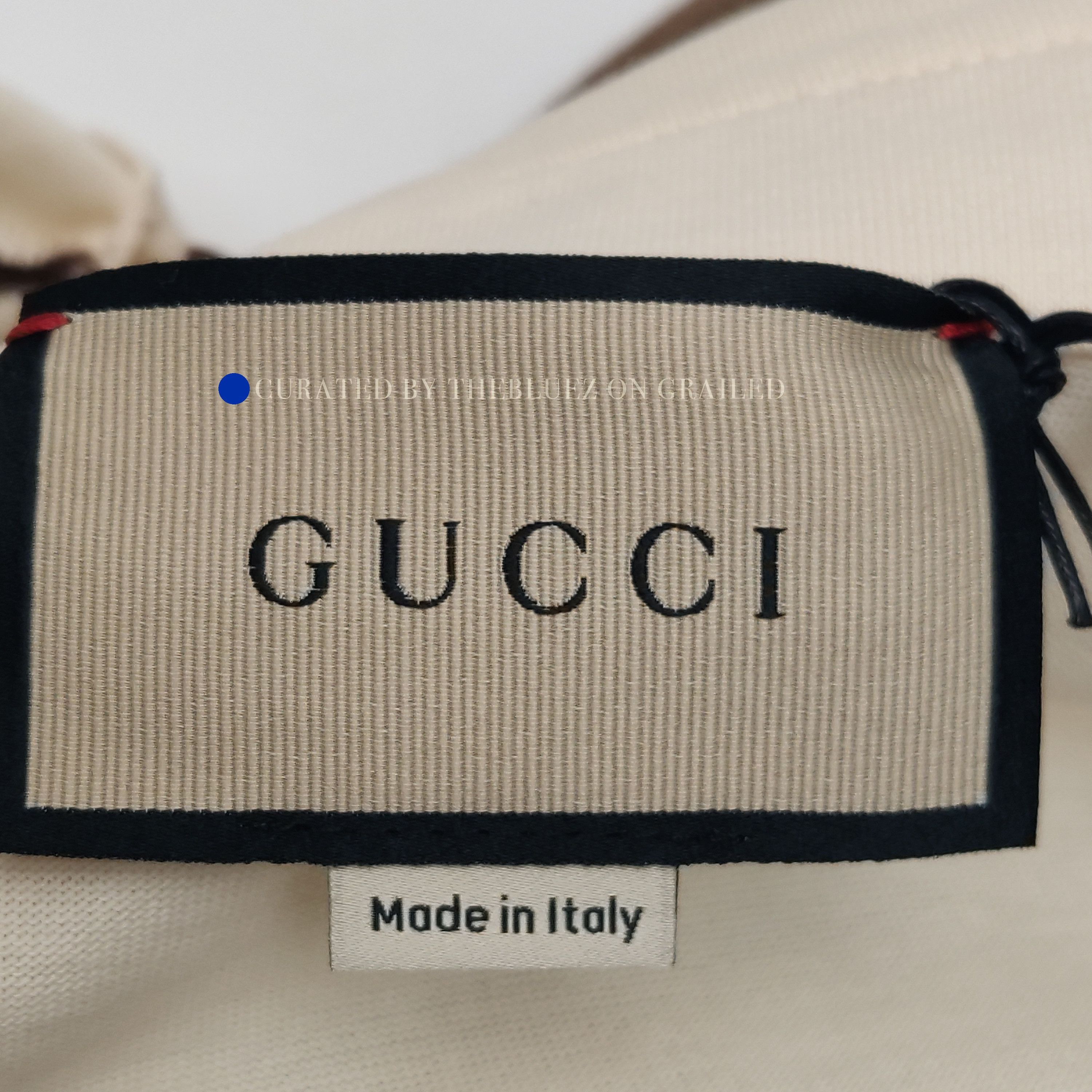 Gucci GG Monogram Polo Shirt in Beige Size US L / EU 52-54 / 3 - 5 Thumbnail