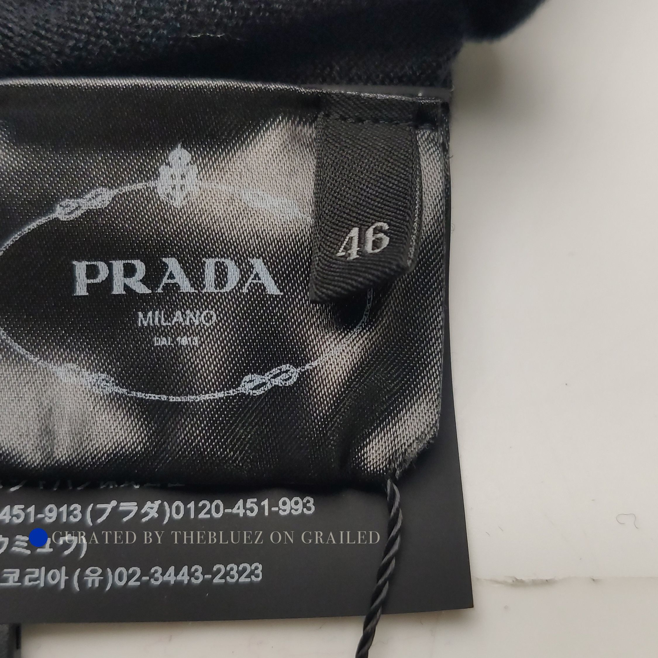 Prada Luxurious Black Wool-Silk Blend Sweater Size US S / EU 44-46 / 1 - 9 Thumbnail