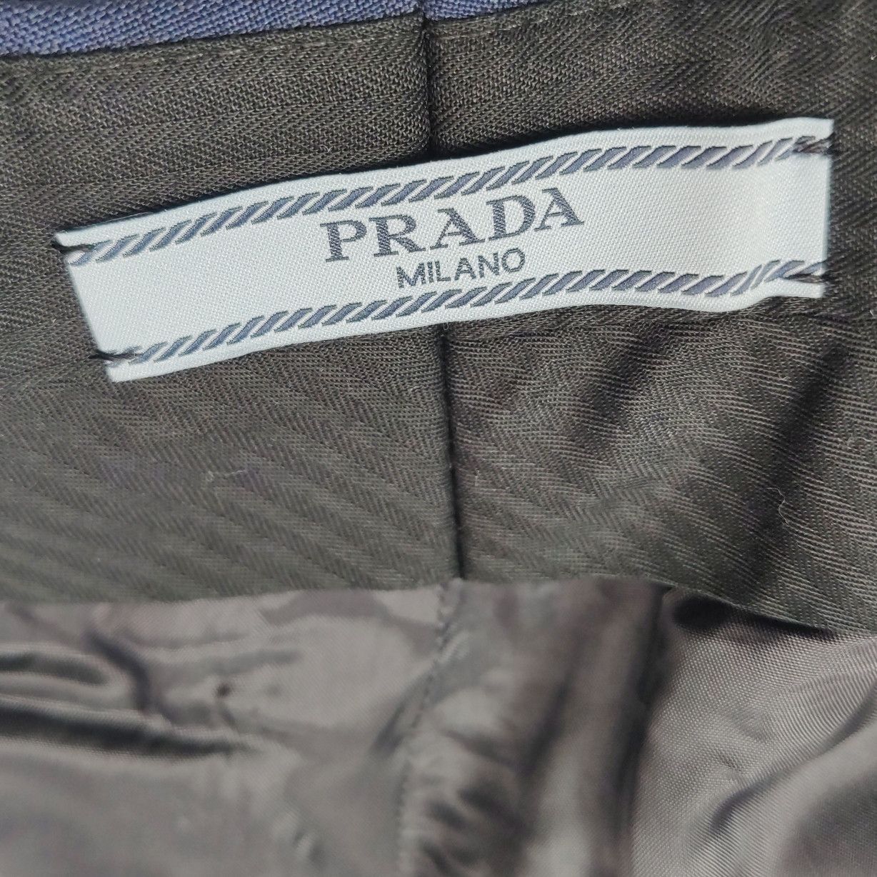 Prada Stylish Mohair Wool Blend Trousers Size US 26 / EU 42 - 4 Thumbnail