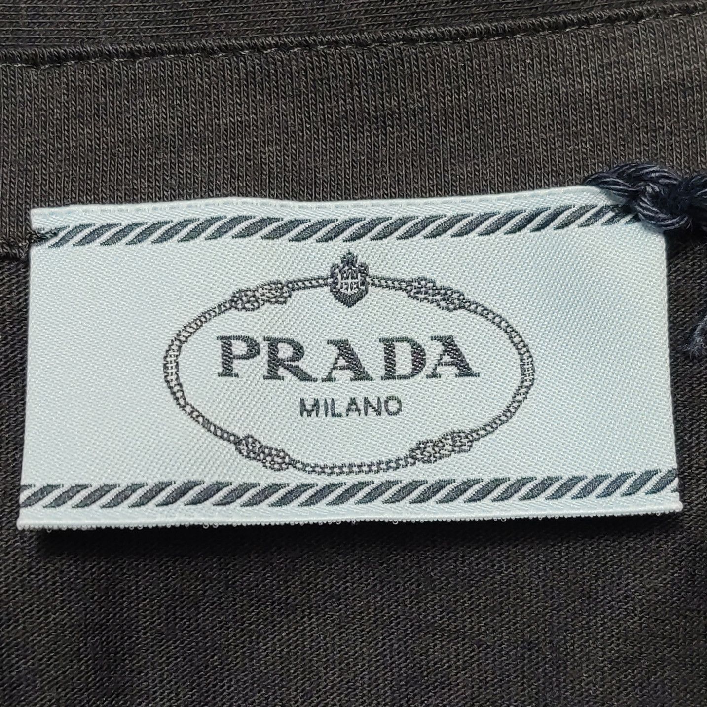Prada Classic Black Long Sleeve Polo Shirt Size US M / EU 48-50 / 2 - 4 Thumbnail