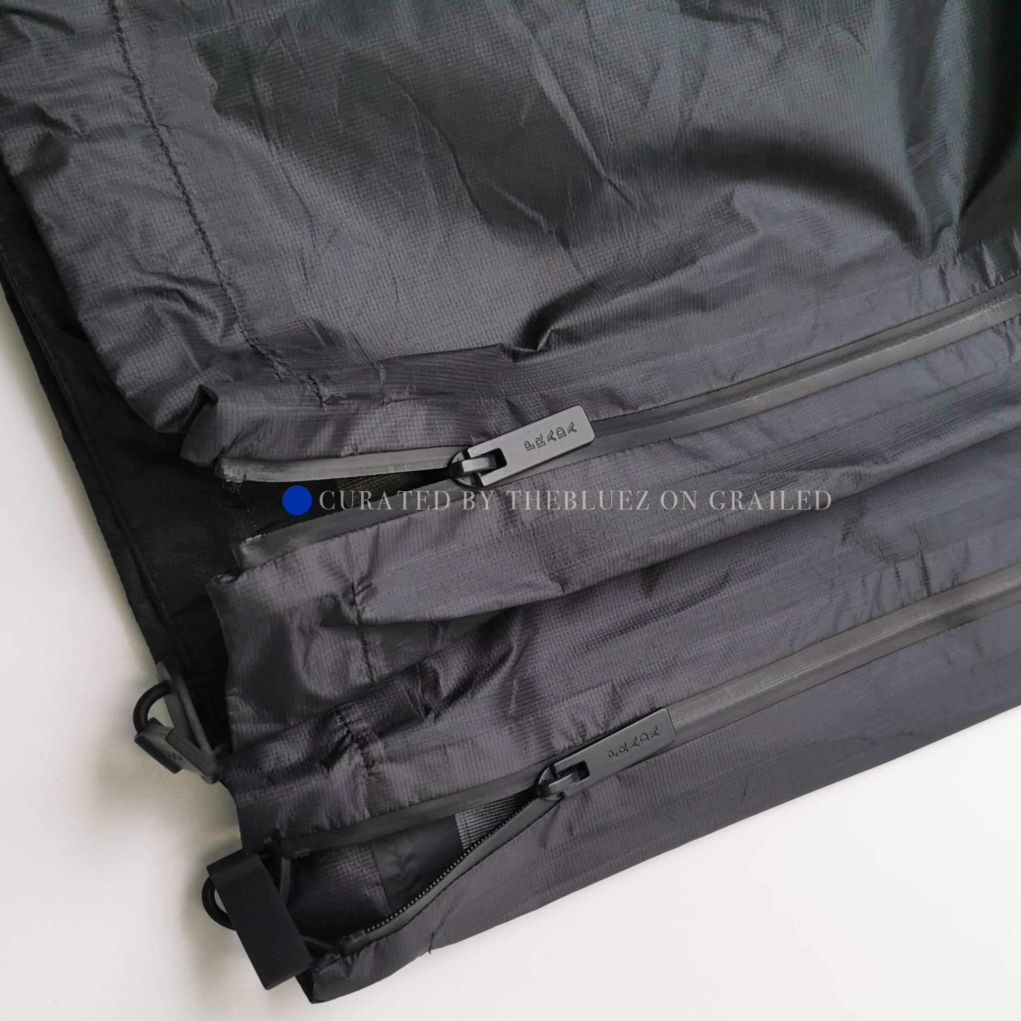 Prada Sleek Black Anorak Jacket with Logo Patch Size US XS / EU 42 / 0 - 4 Thumbnail