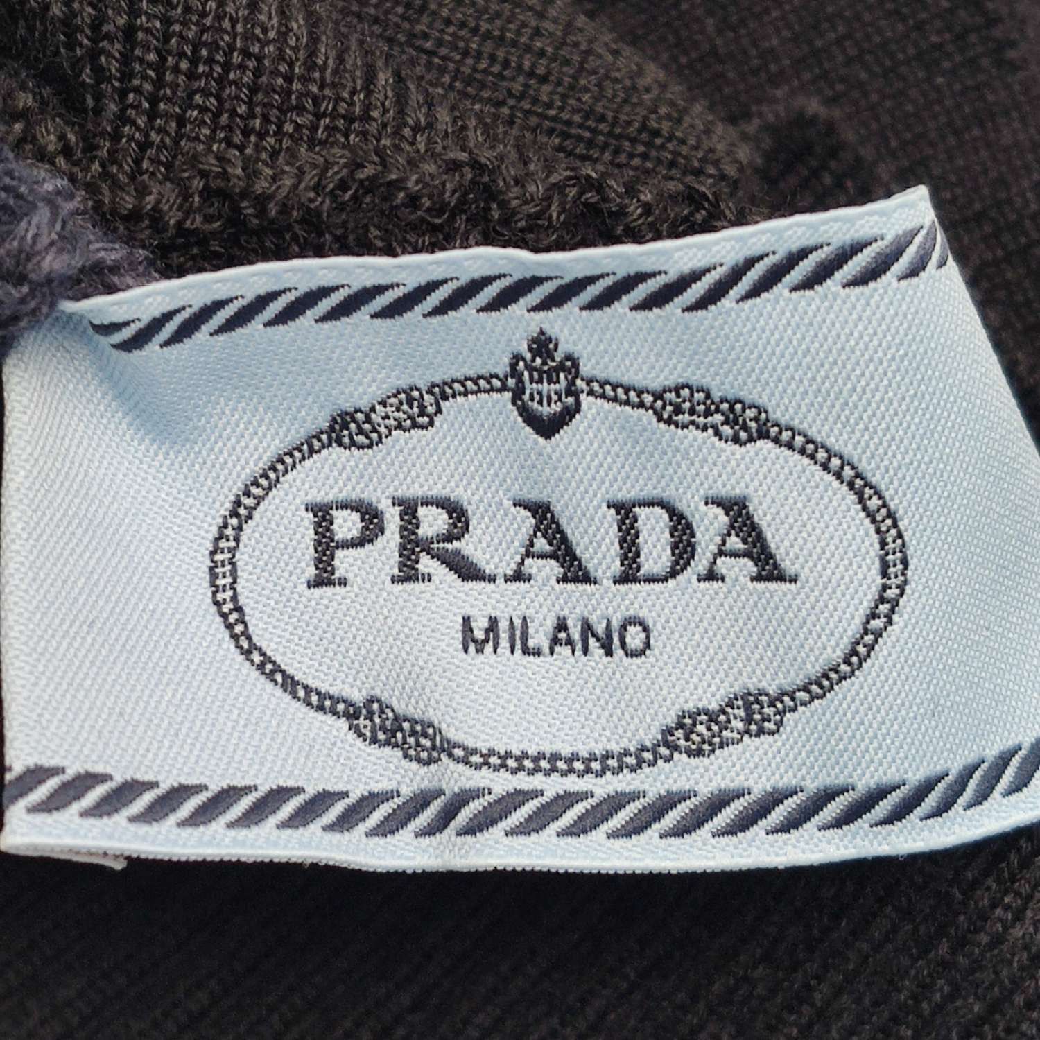 Prada Virgin Wool Black Turtleneck Sweater Size US S / EU 44-46 / 1 - 4 Thumbnail