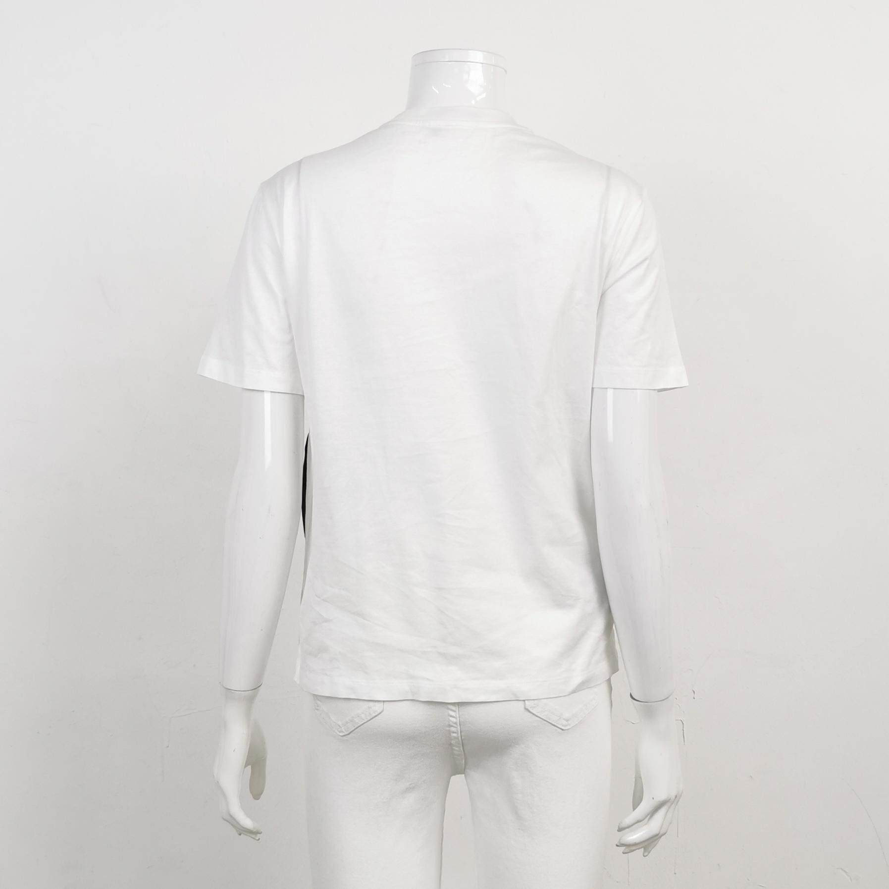 Prada Minimalist Logo Pocket Tee in White Size US XS / EU 42 / 0 - 2 Thumbnail
