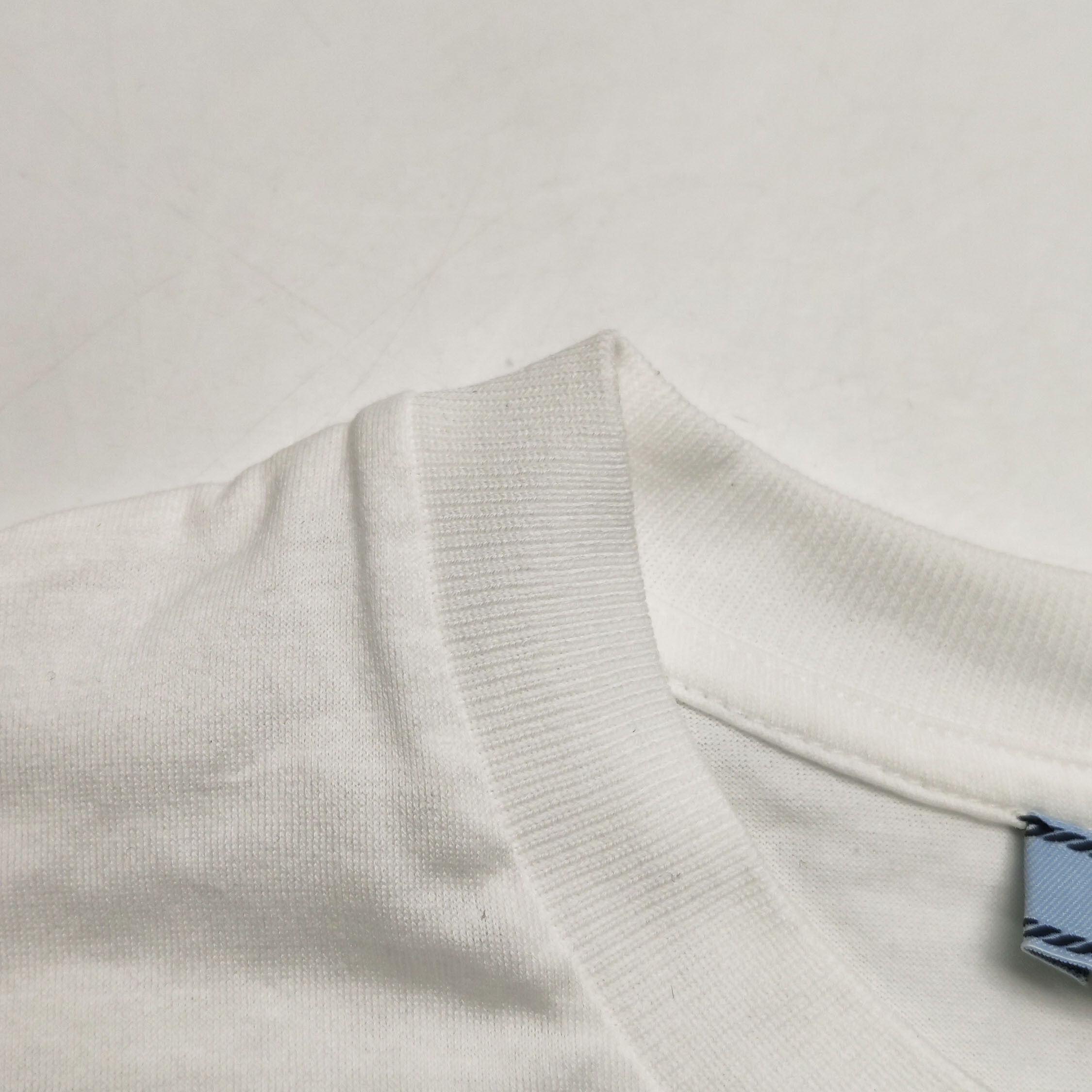 Prada Minimalist White Logo Pocket Tee Size US XS / EU 42 / 0 - 9 Thumbnail
