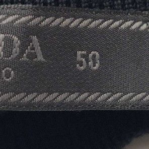 Prada Black Wool V-Neck Tank Top Size US M / EU 48-50 / 2 - 5 Thumbnail
