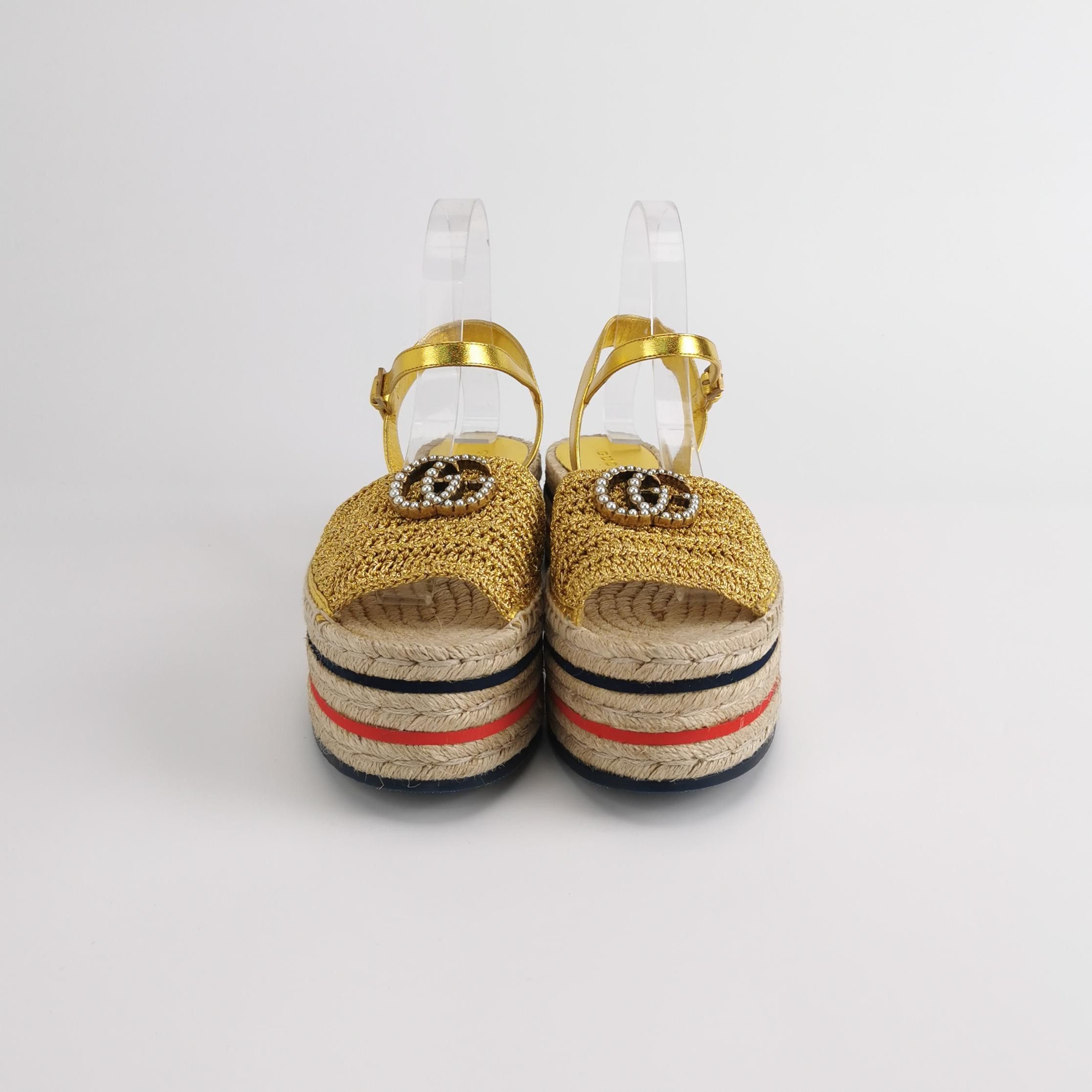Gucci Gucci Women 8 Sandals Size US 8 / IT 38 - 3 Thumbnail