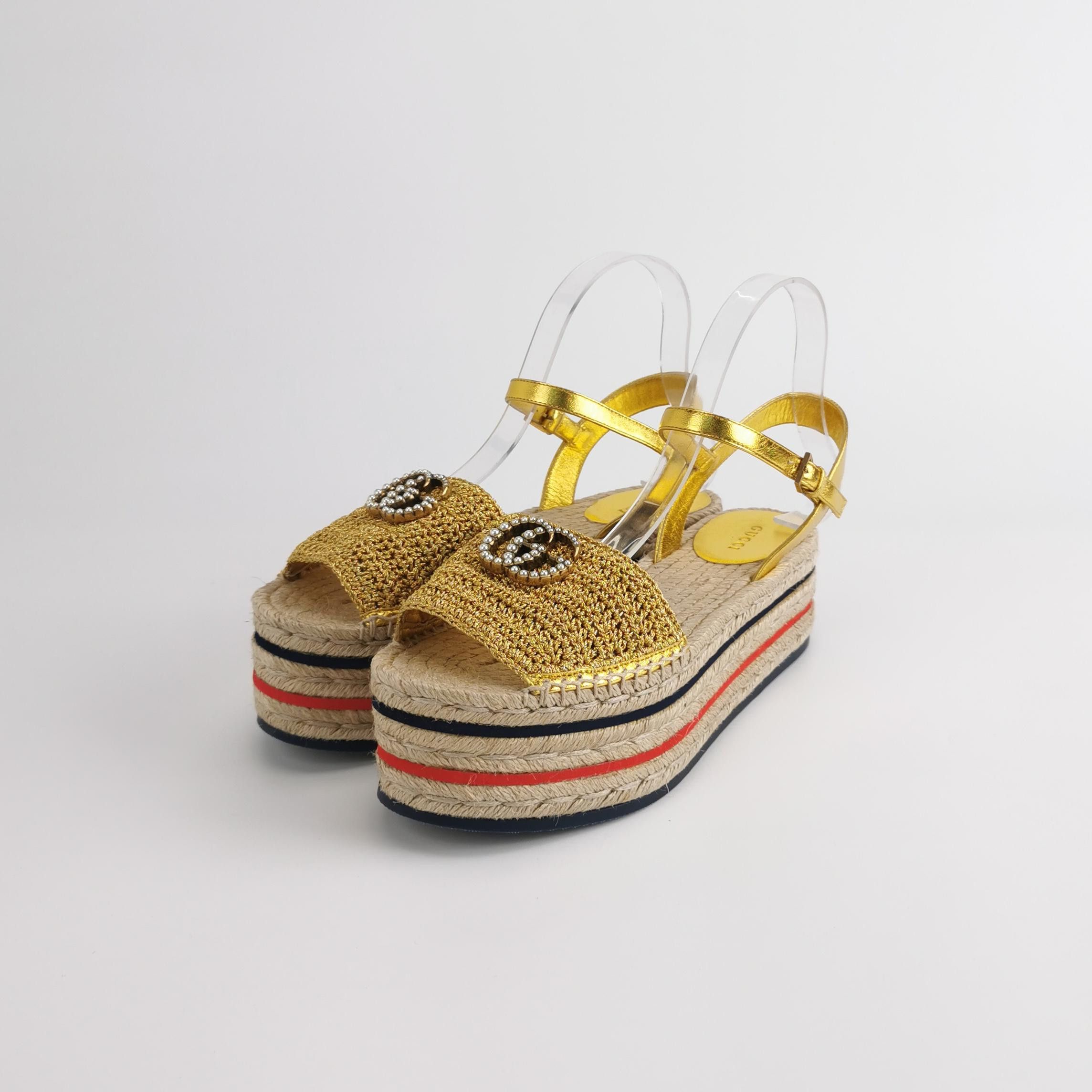 Gucci Gucci Women 8 Sandals Size US 8 / IT 38 - 2 Thumbnail