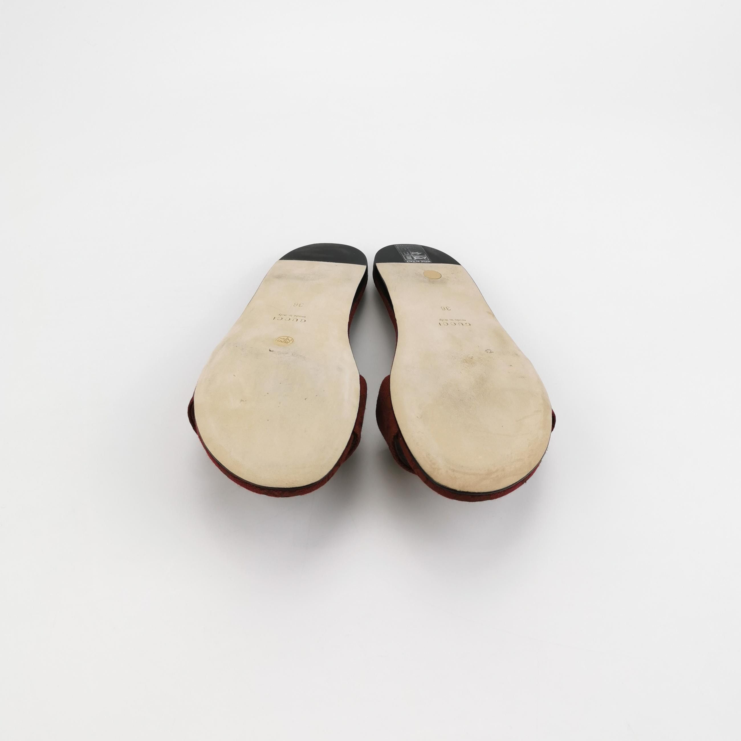 Gucci Gucci Women 6 Sandals Size US 6 / IT 36 - 5 Thumbnail