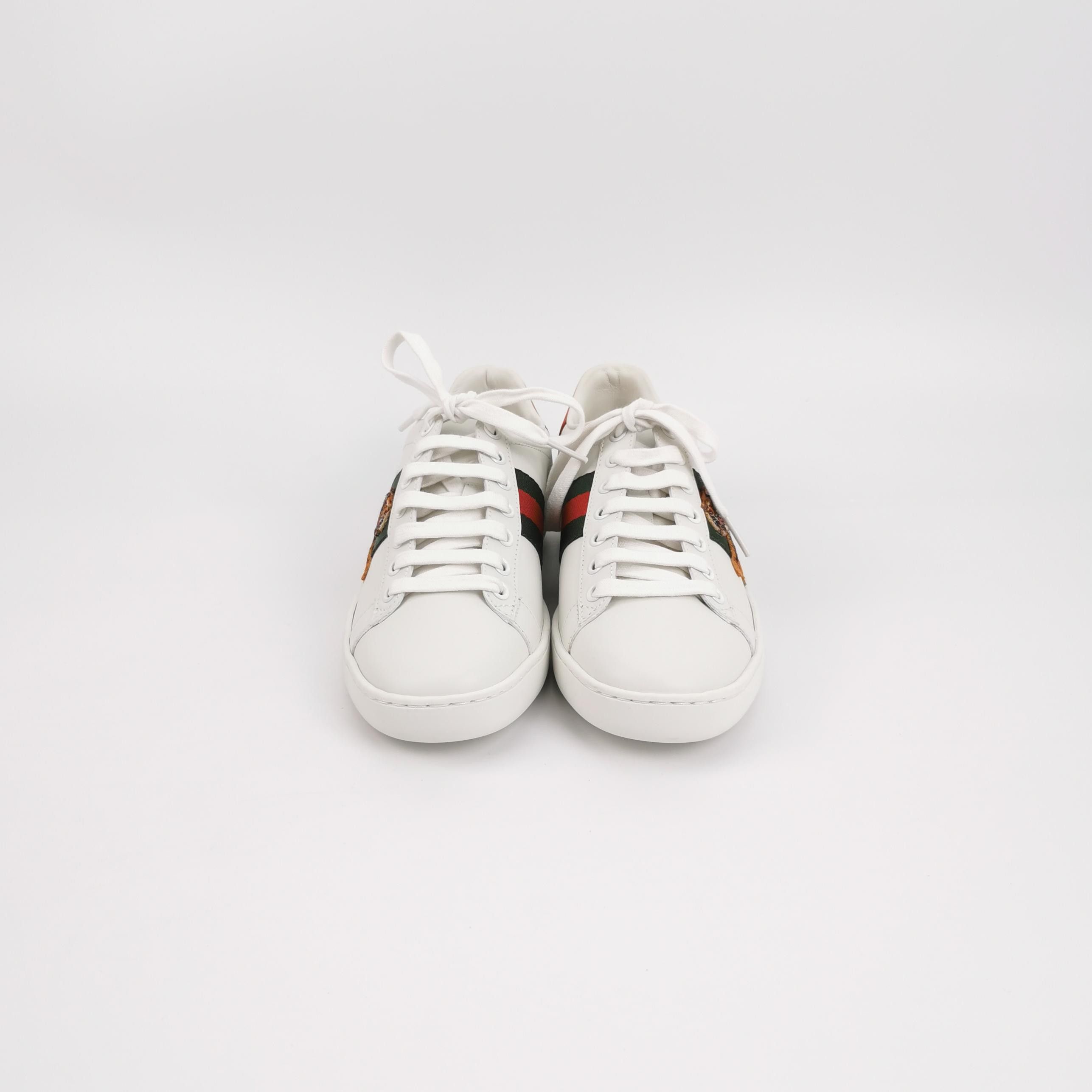 Gucci Gucci Women 5-5 Lowtop Sneakers Size US 5.5 / IT 35.5 - 3 Thumbnail