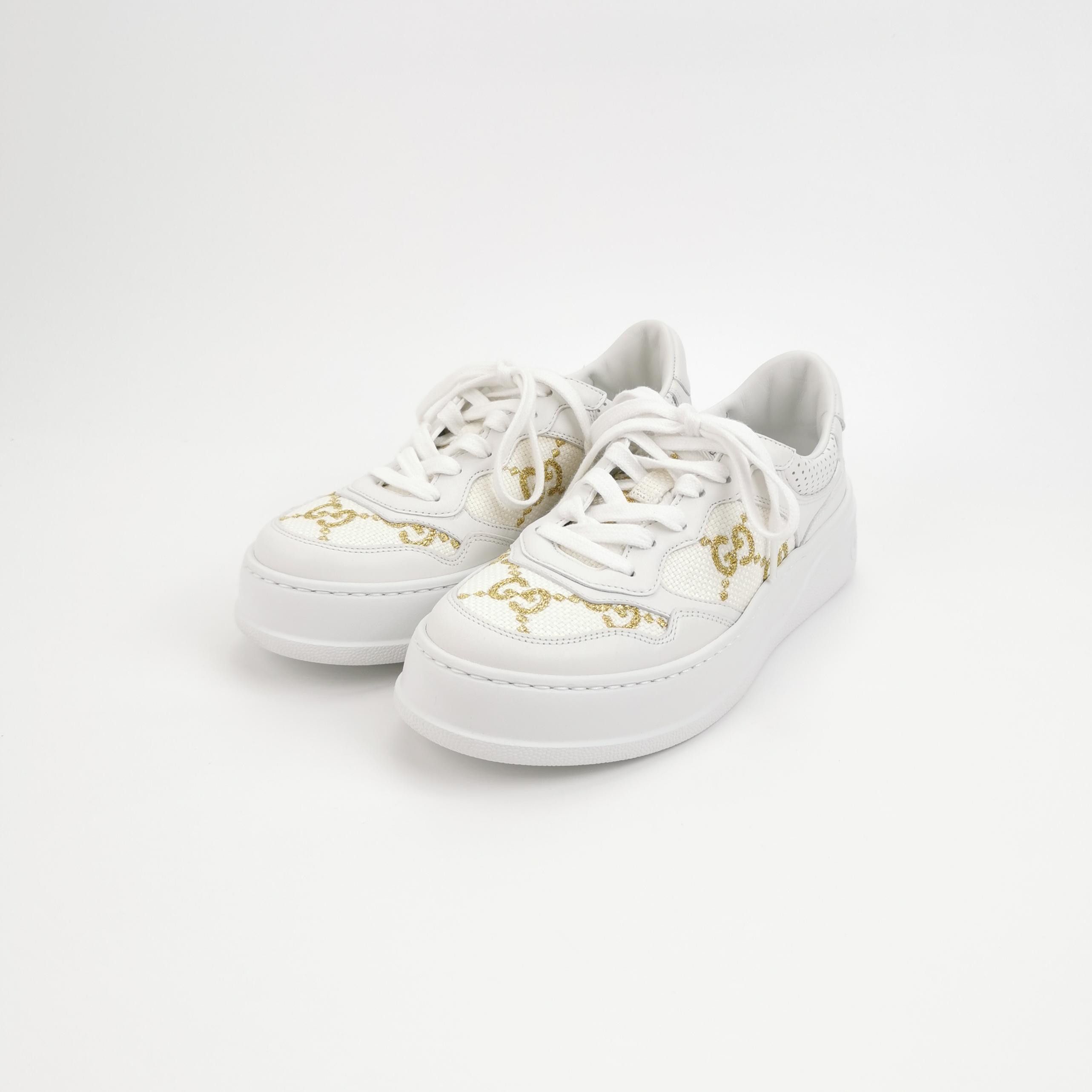 Gucci Gucci Women 8-5 Lowtop Sneakers Size US 8.5 / IT 38.5 - 2 Thumbnail
