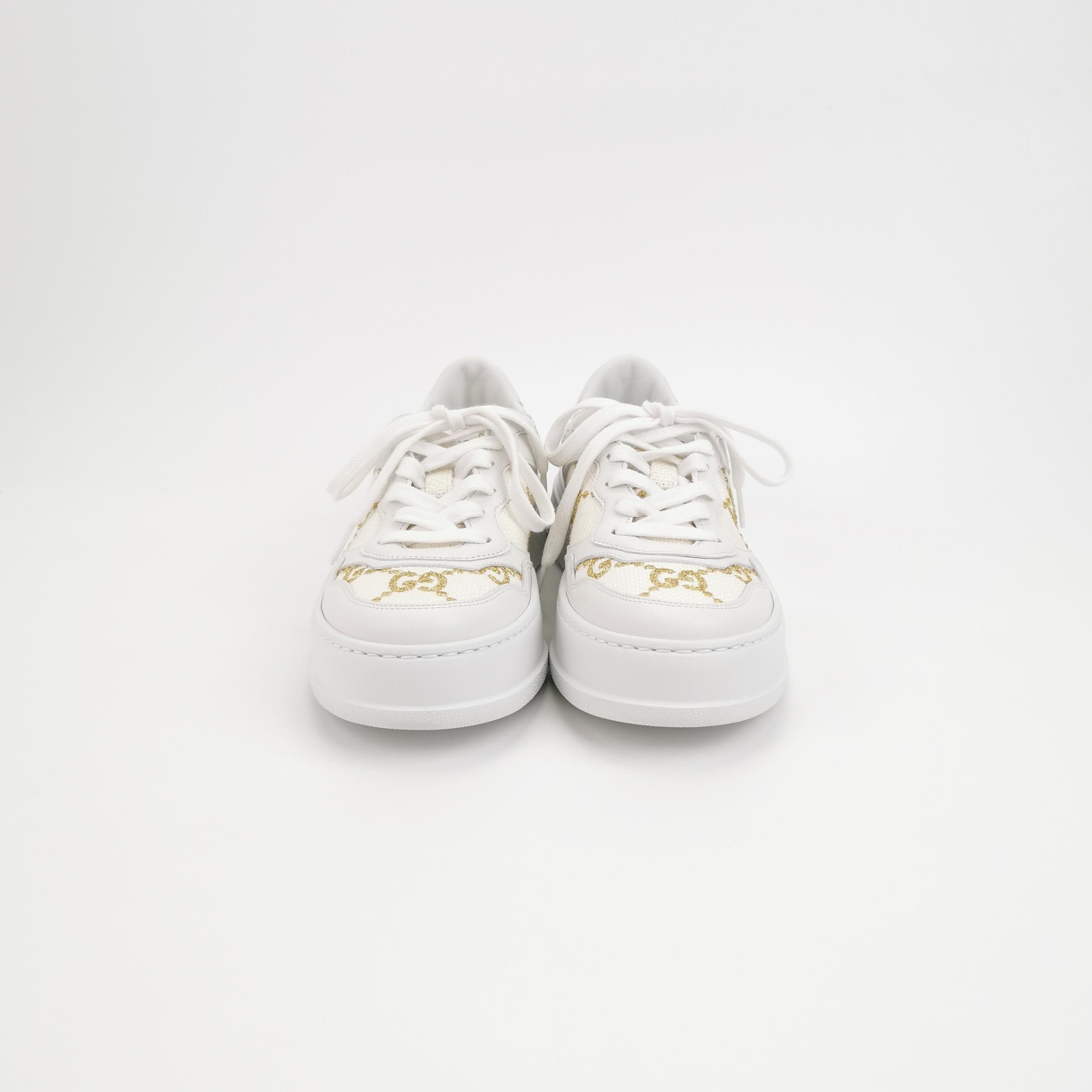 Gucci Gucci Women 8-5 Lowtop Sneakers Size US 8.5 / IT 38.5 - 3 Thumbnail
