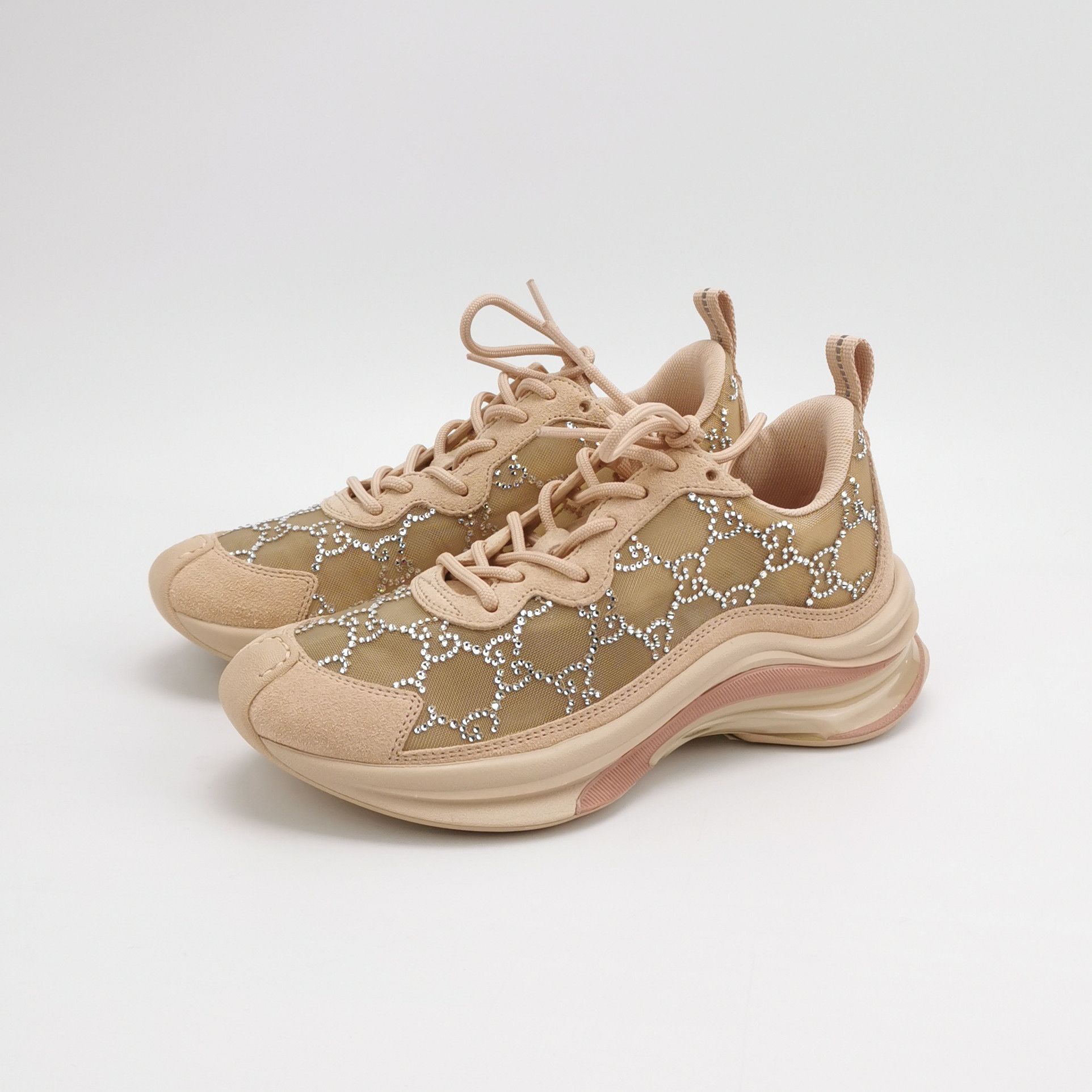 Gucci Gucci Women 5-5 Lowtop Sneakers Size US 5.5 / IT 35.5 - 2 Thumbnail