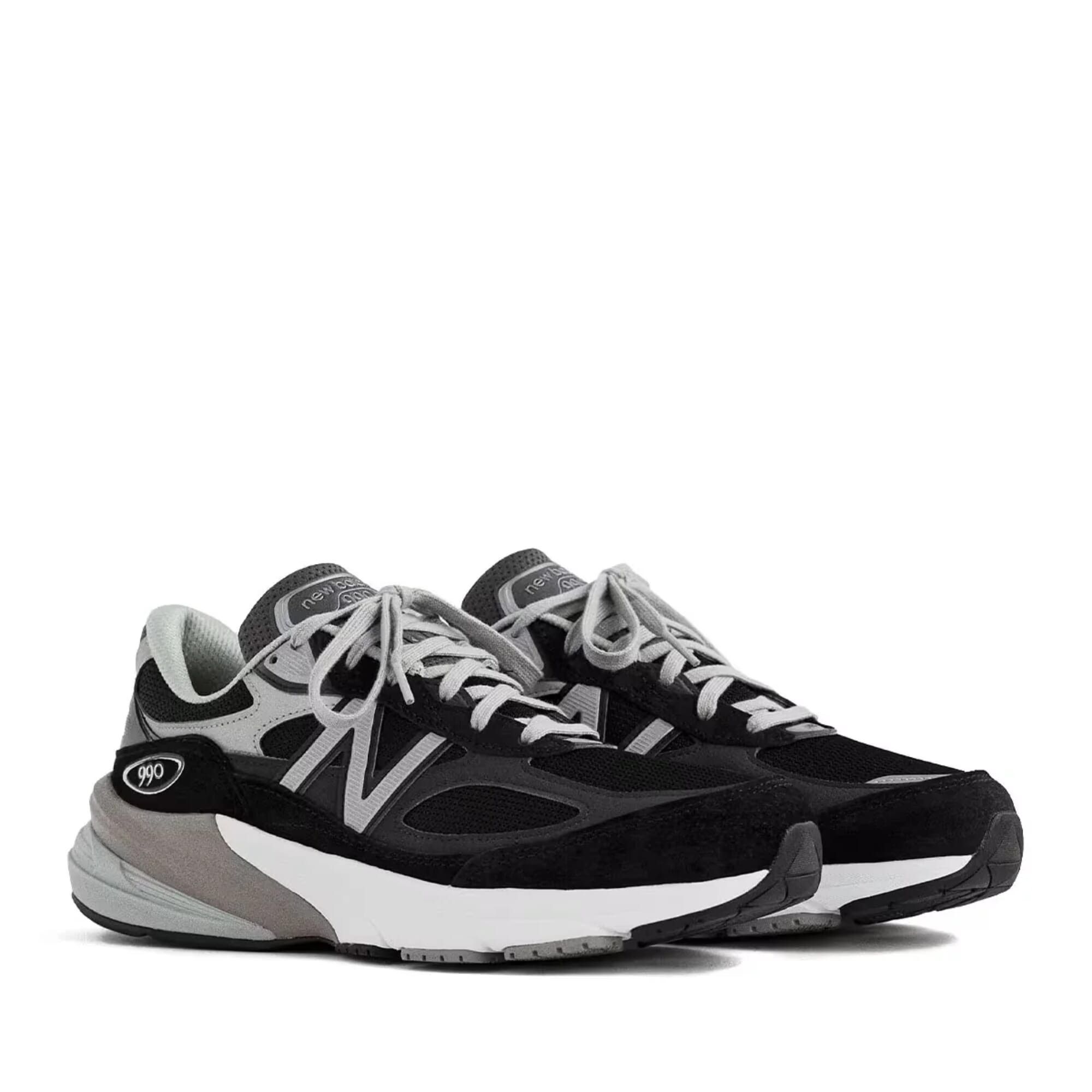 New Balance 990 V6 Black/Grey M990BK6 Size US 12 / EU 45 - 3 Thumbnail