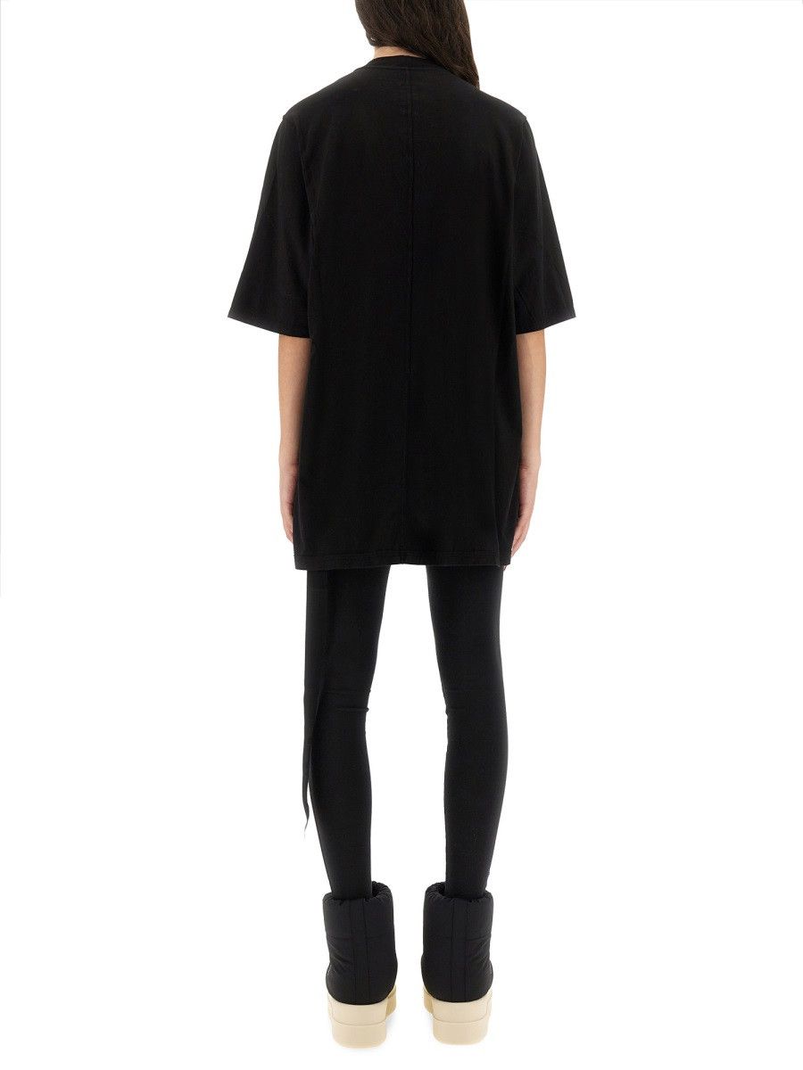 Rick Owens Drkshdw RICK OWENS DRKSHDW T-SHIRT "JUMBO SS T" - BLACK Size XS / US 0-2 / IT 36-38 - 3 Thumbnail