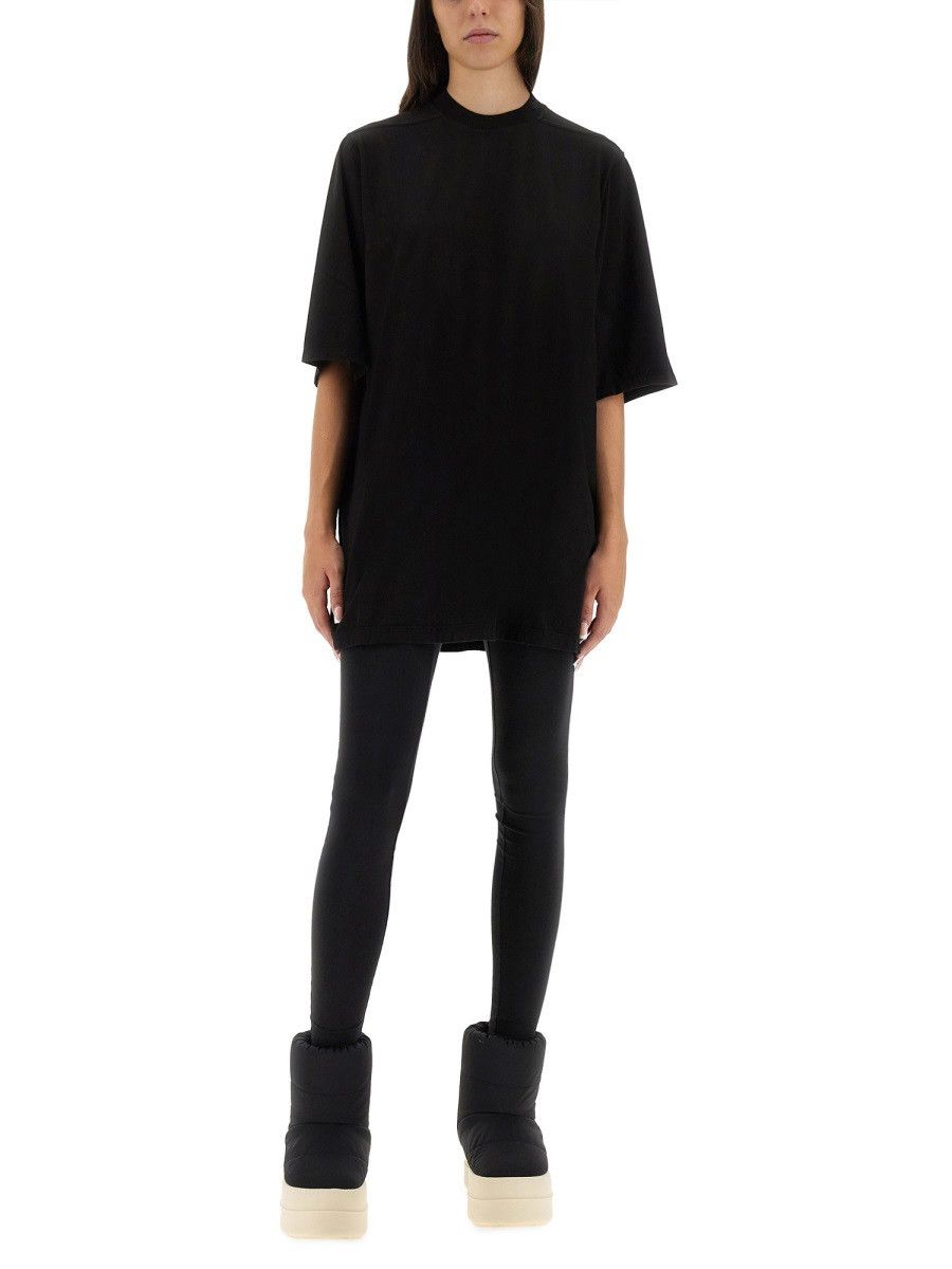 Rick Owens Drkshdw RICK OWENS DRKSHDW T-SHIRT "JUMBO SS T" - BLACK Size XS / US 0-2 / IT 36-38 - 2 Thumbnail