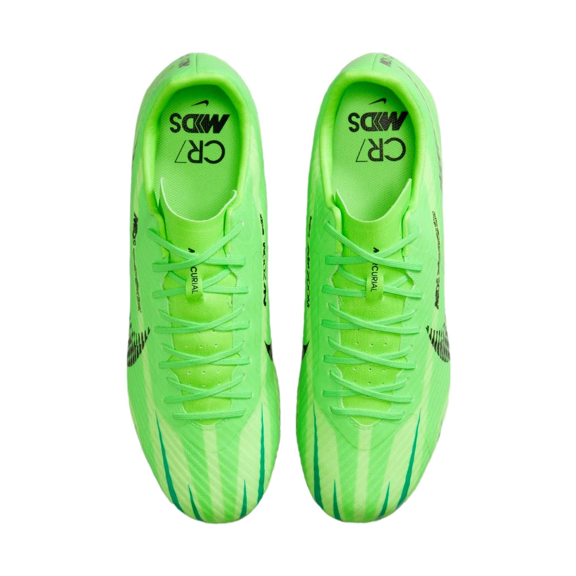 Nike Zoom Vapor 15 Academy MDS FG/MG Green / Black FJ7200-300 Size US 12 / EU 45 - 3 Thumbnail