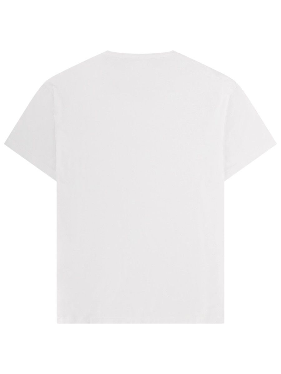 Maison Margiela MAISON MARGIELA T-SHIRT IN COTONE - WHITE (IT 48) Size US M / EU 48-50 / 2 - 3 Thumbnail