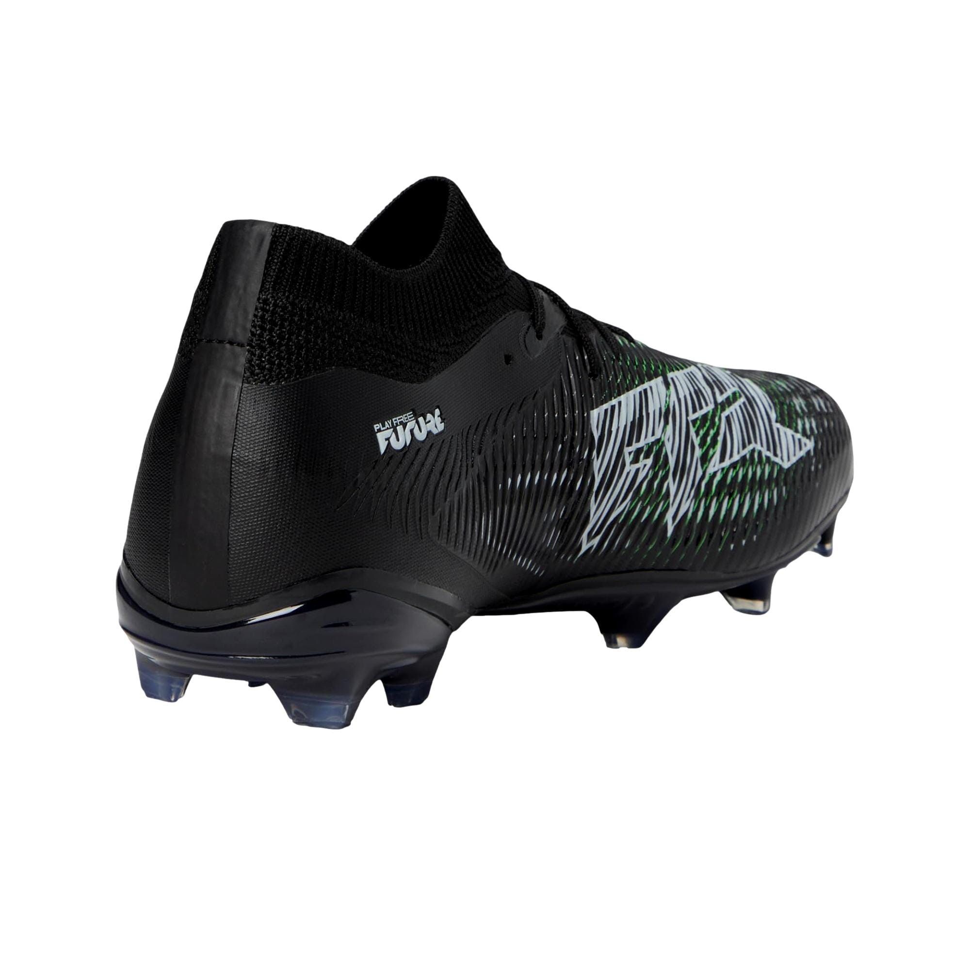 Puma Future 8 Match FG / AG Black - Gray - Green 108140-02 Size US 12 / EU 45 - 4 Thumbnail